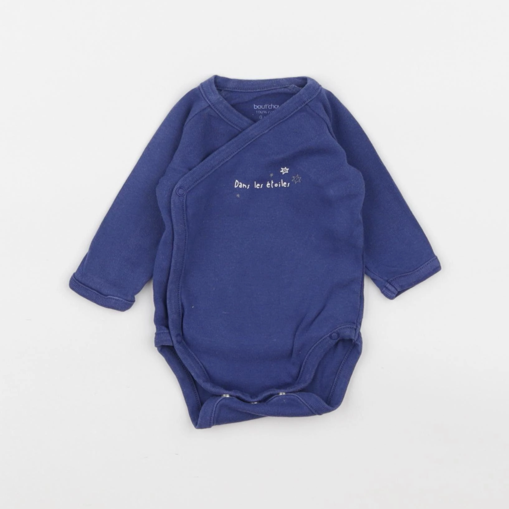 Boutchou - body bleu - 0 mois