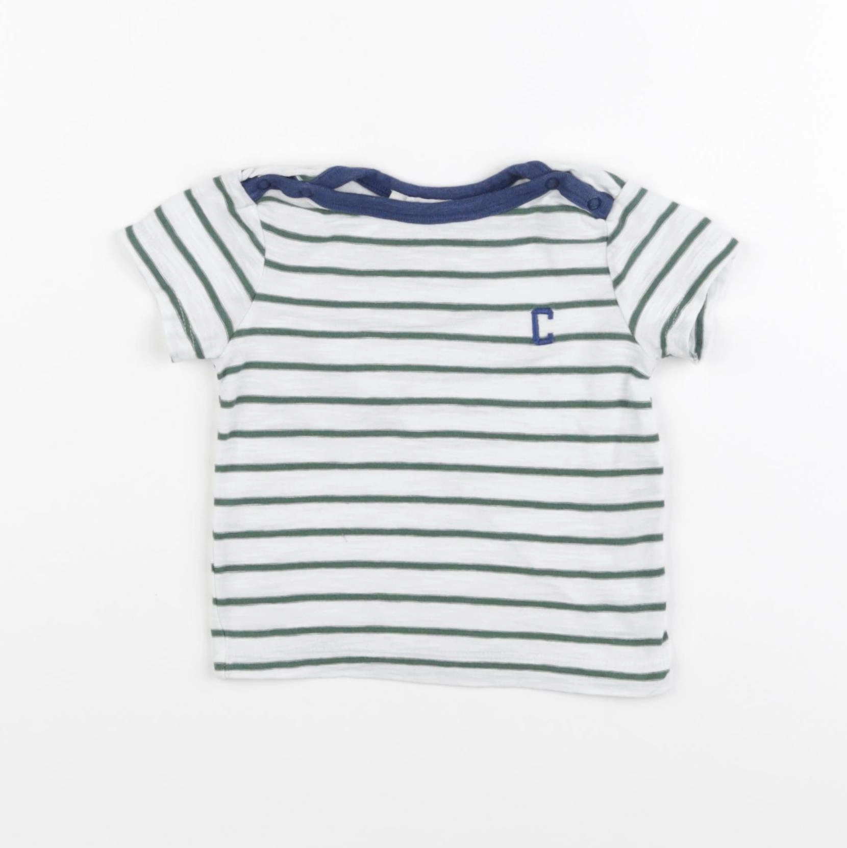 Cyrillus - tee-shirt vert - 6 mois