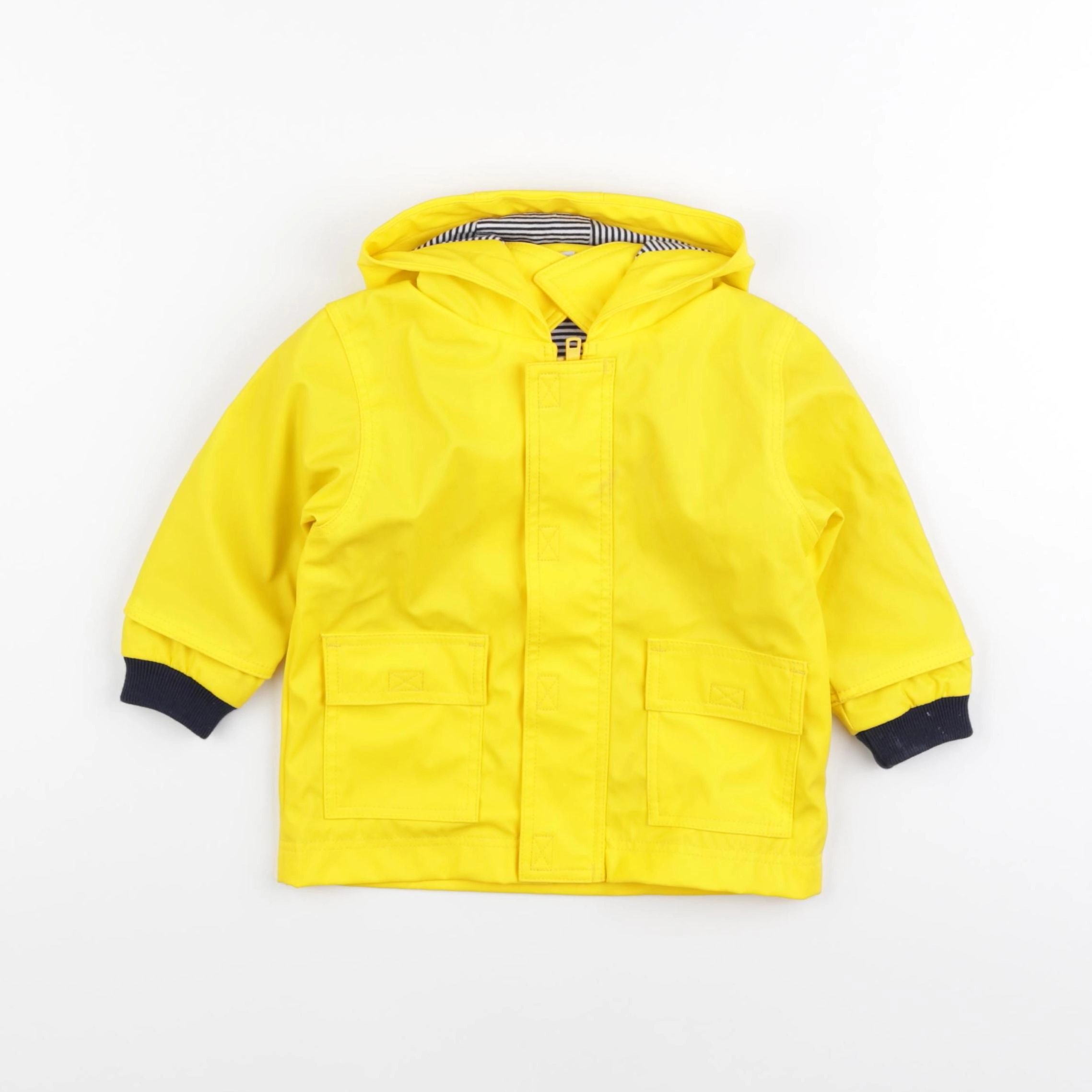 Petit Bateau - coupe-vent jaune - 6 mois