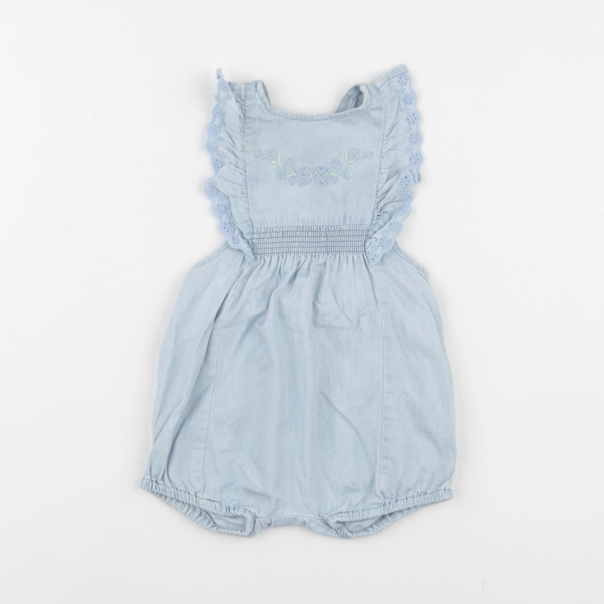 Zara - combinaison bleu - 3/6 mois