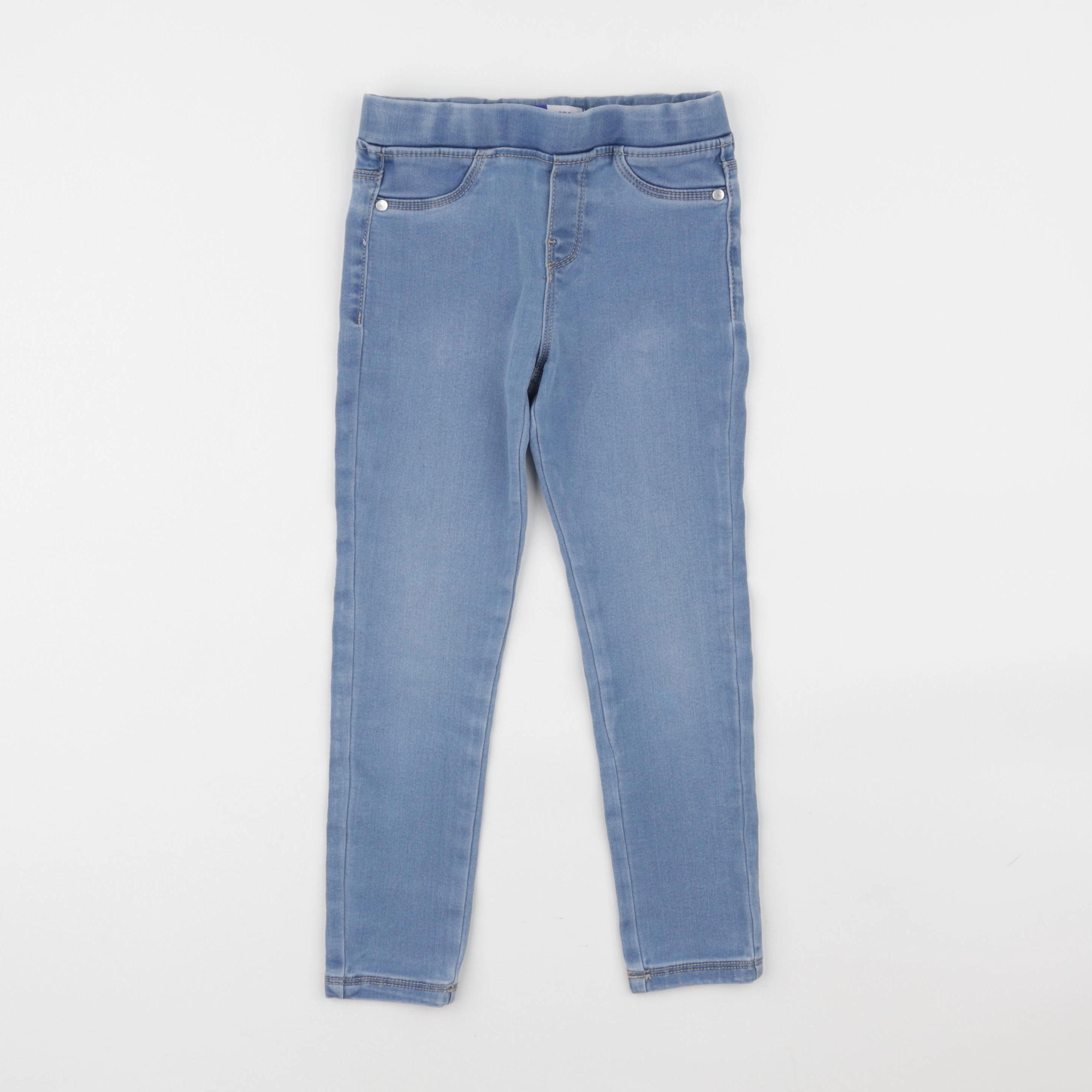 Okaidi - jegging bleu - 5 ans