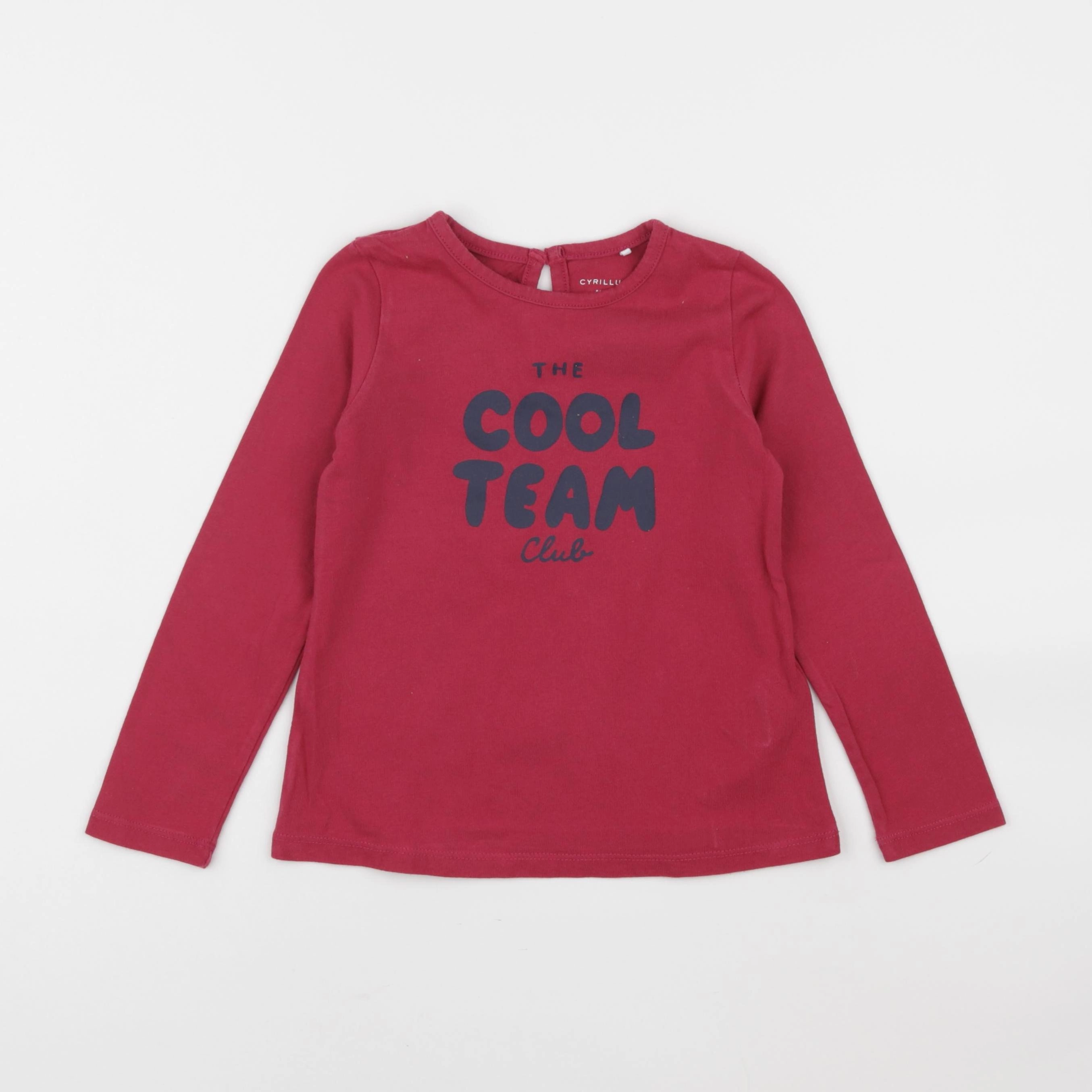 Cyrillus - tee-shirt rose - 6 ans