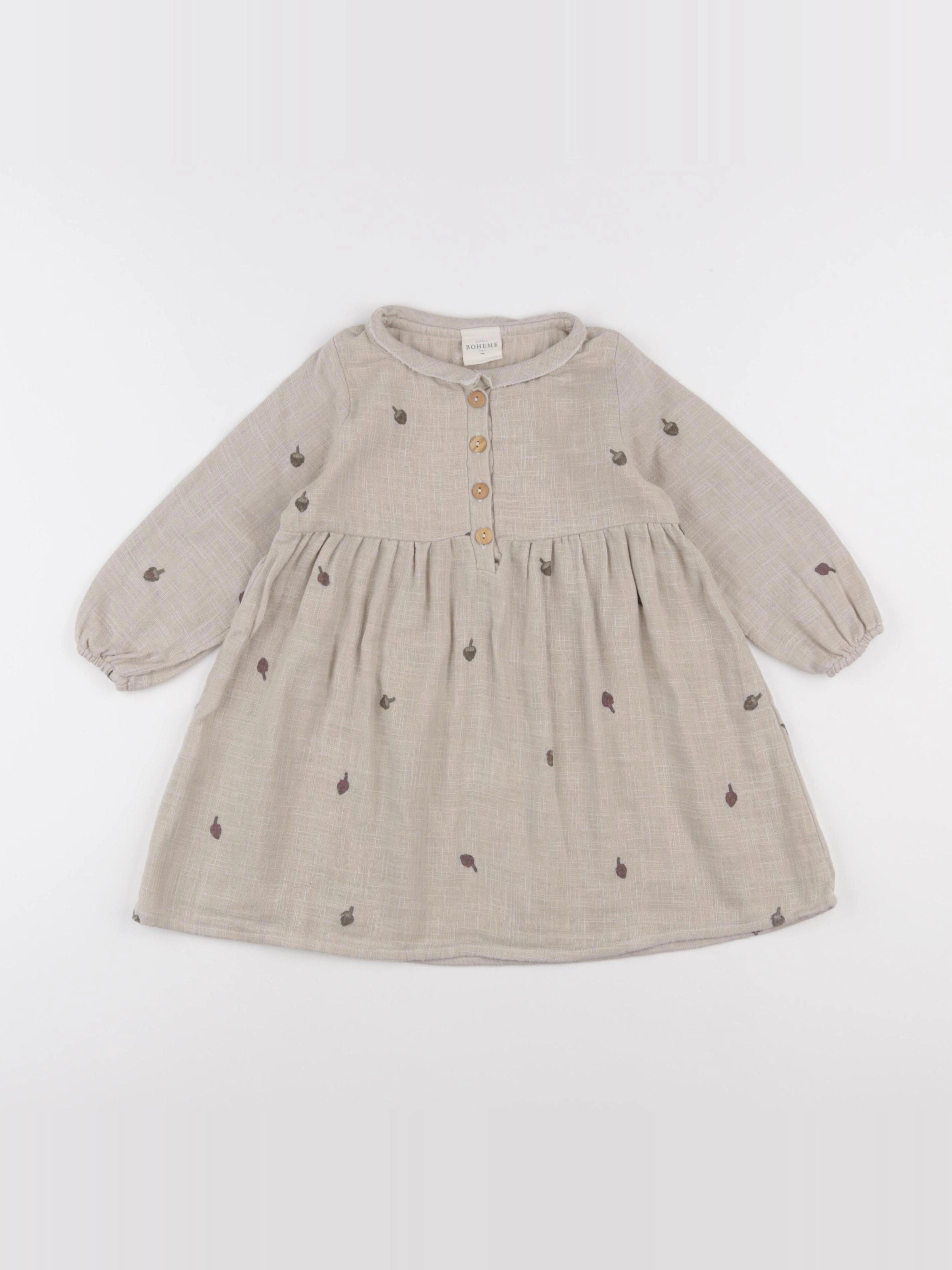 Studio Boheme - robe beige - 36 mois