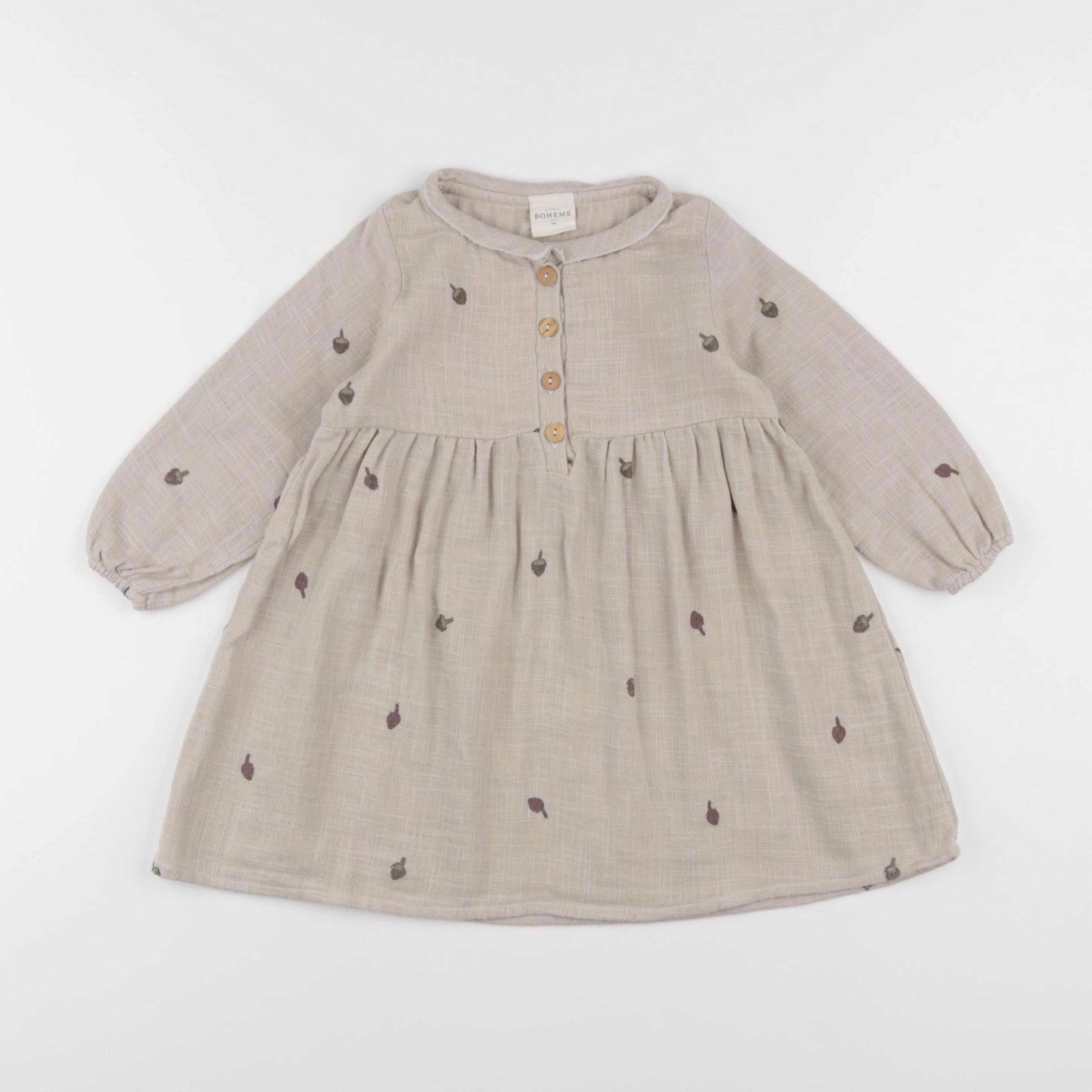 Studio Boheme - robe beige - 36 mois