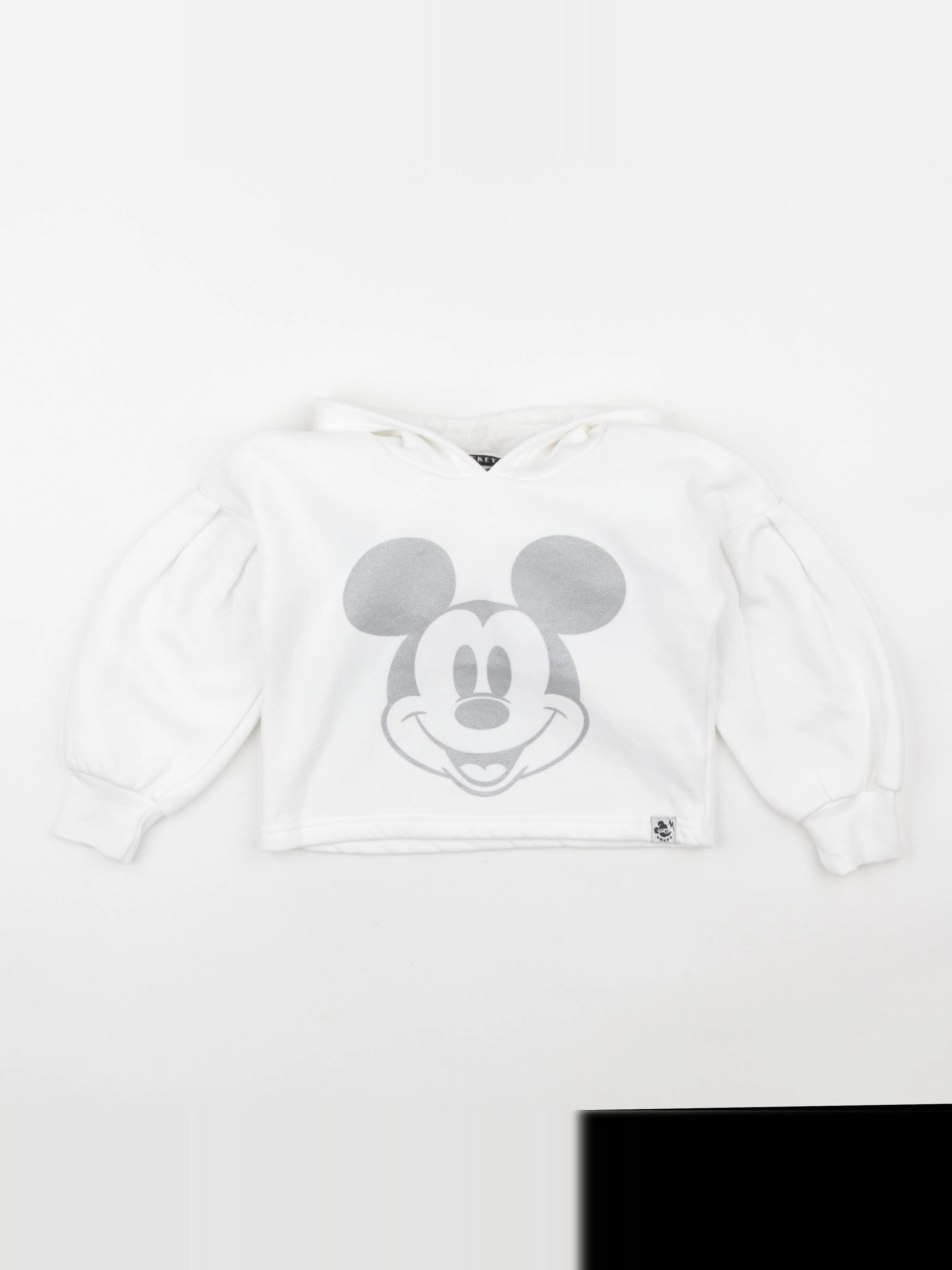 IKKS - sweat blanc, argent - 5 ans