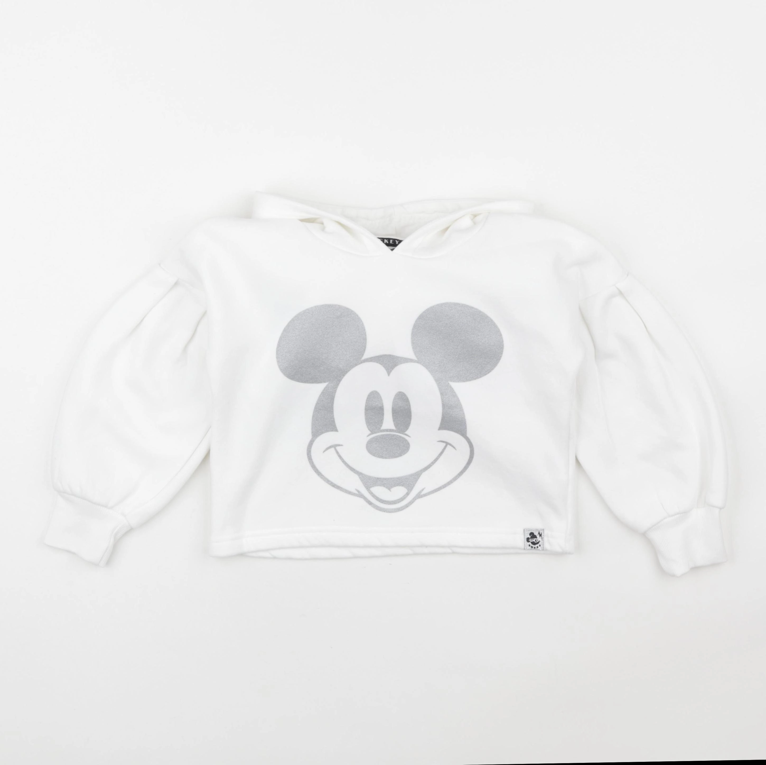 IKKS - sweat blanc, argent - 5 ans