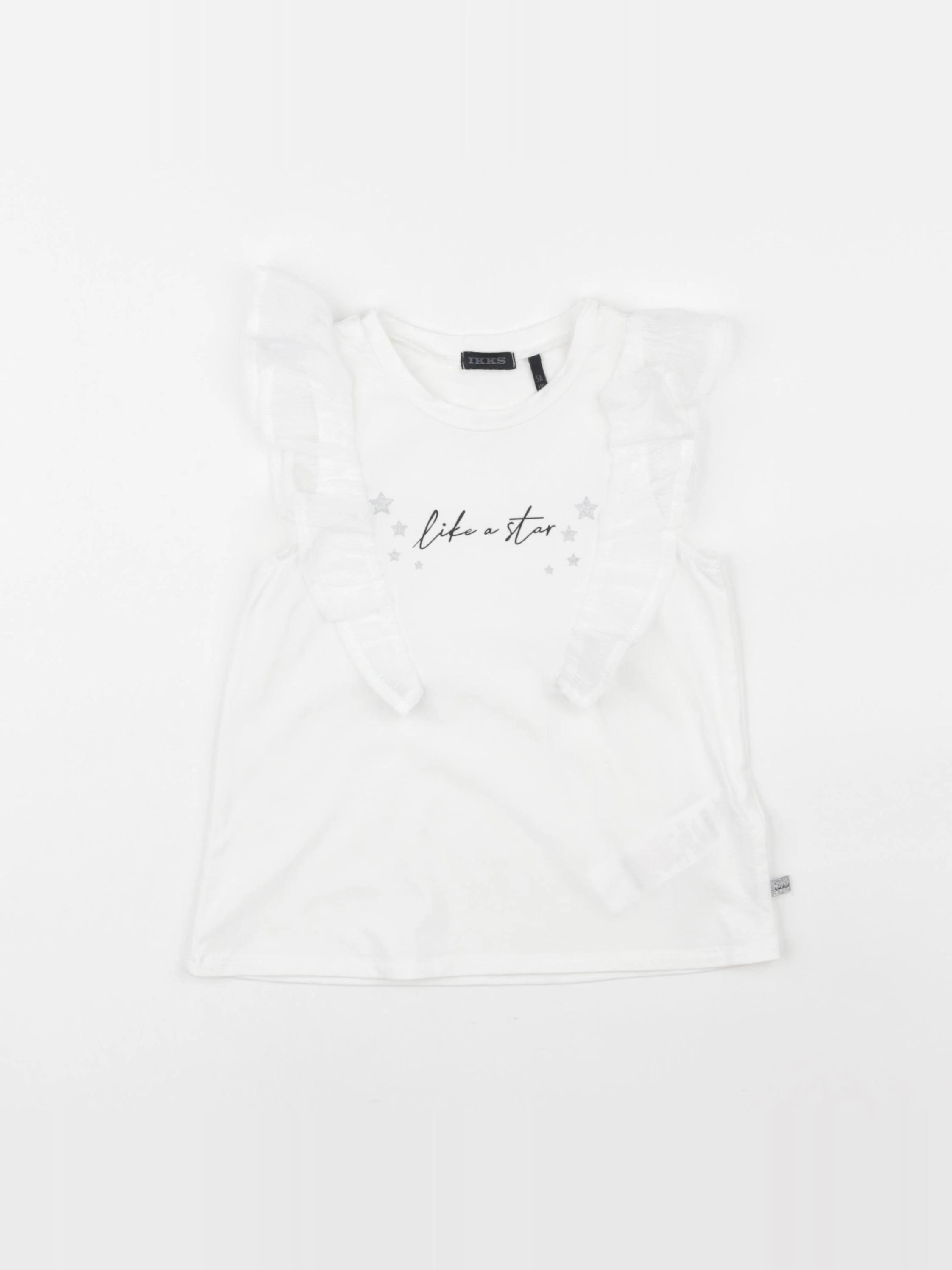 IKKS - débardeur blanc - 5 ans