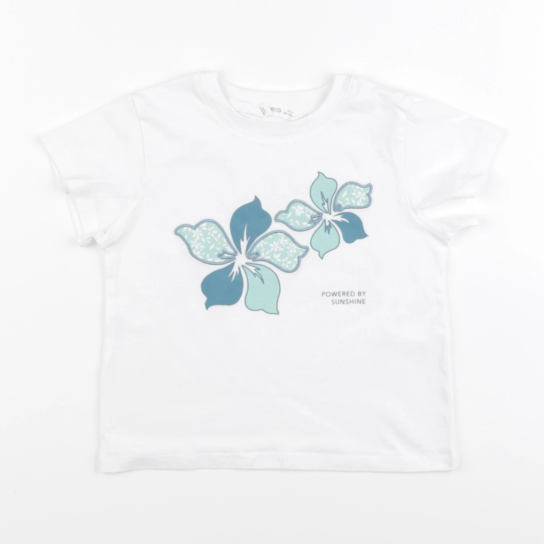 Mango - tee-shirt blanc - 5/6 ans