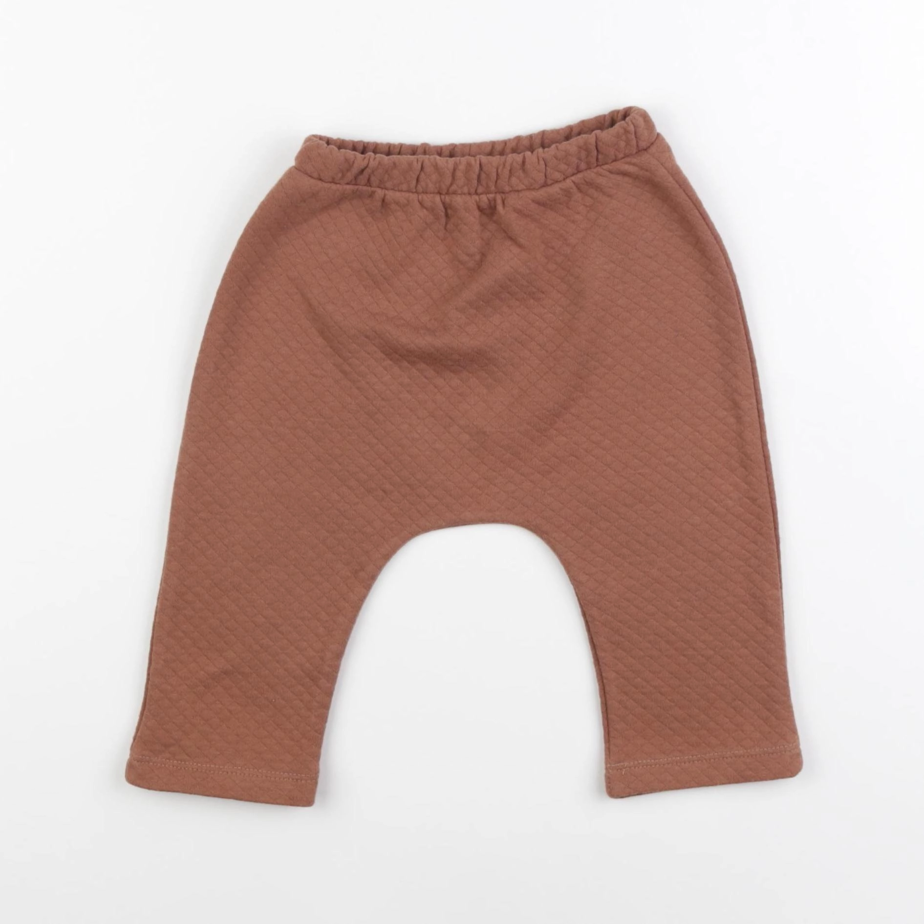 Vertbaudet - pantalon marron - 12 mois