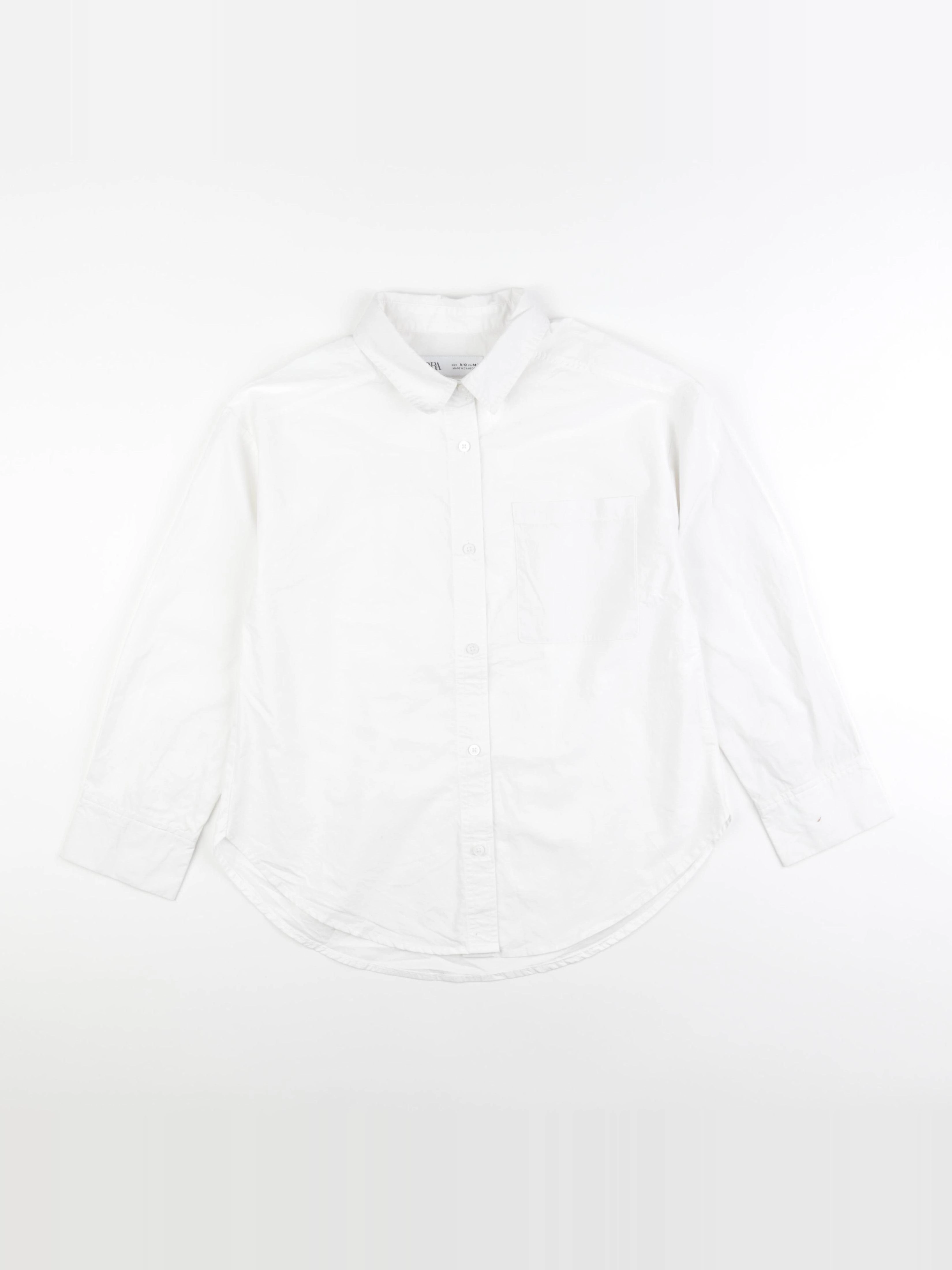 Zara - chemise blanc - 9/10 ans