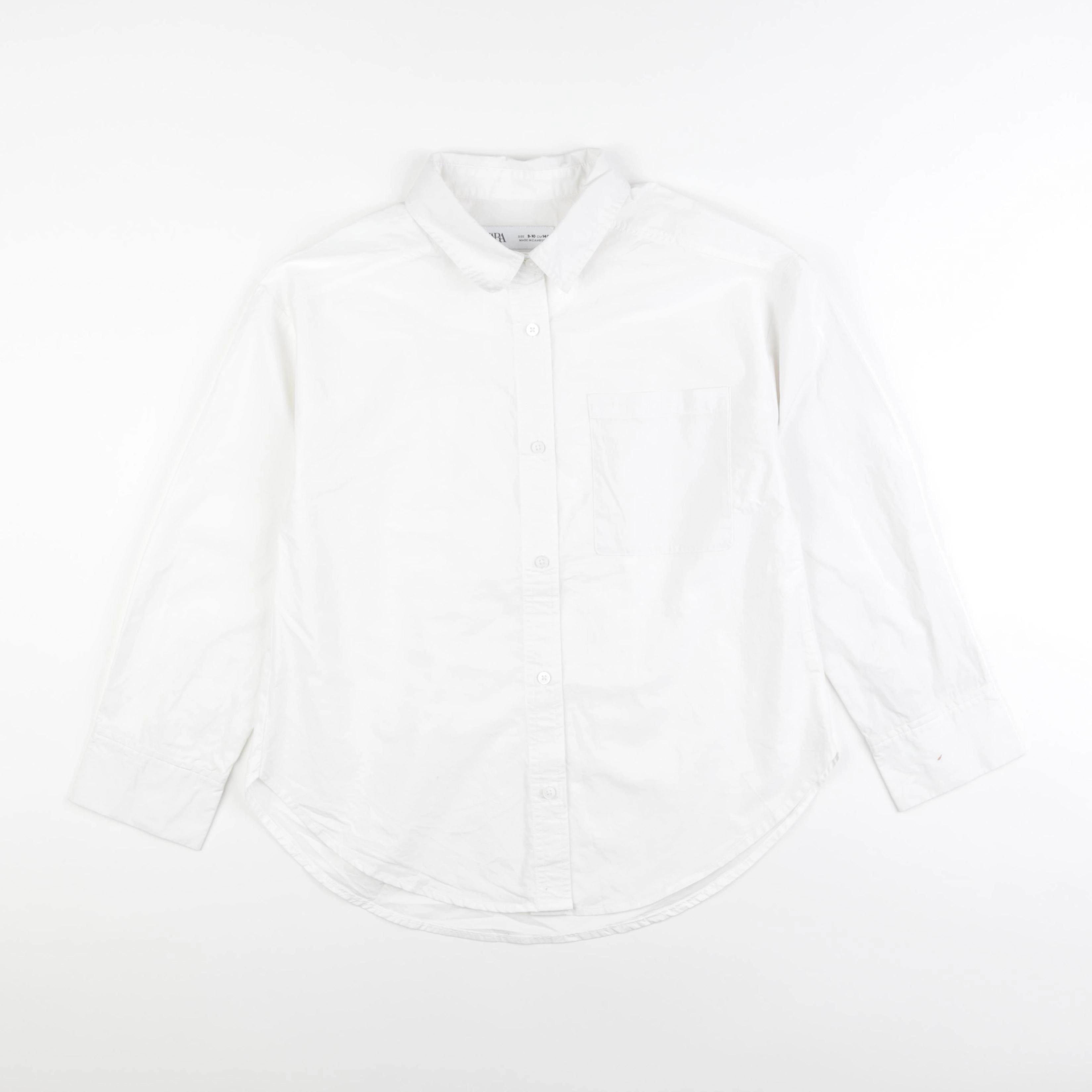 Zara - chemise blanc - 9/10 ans