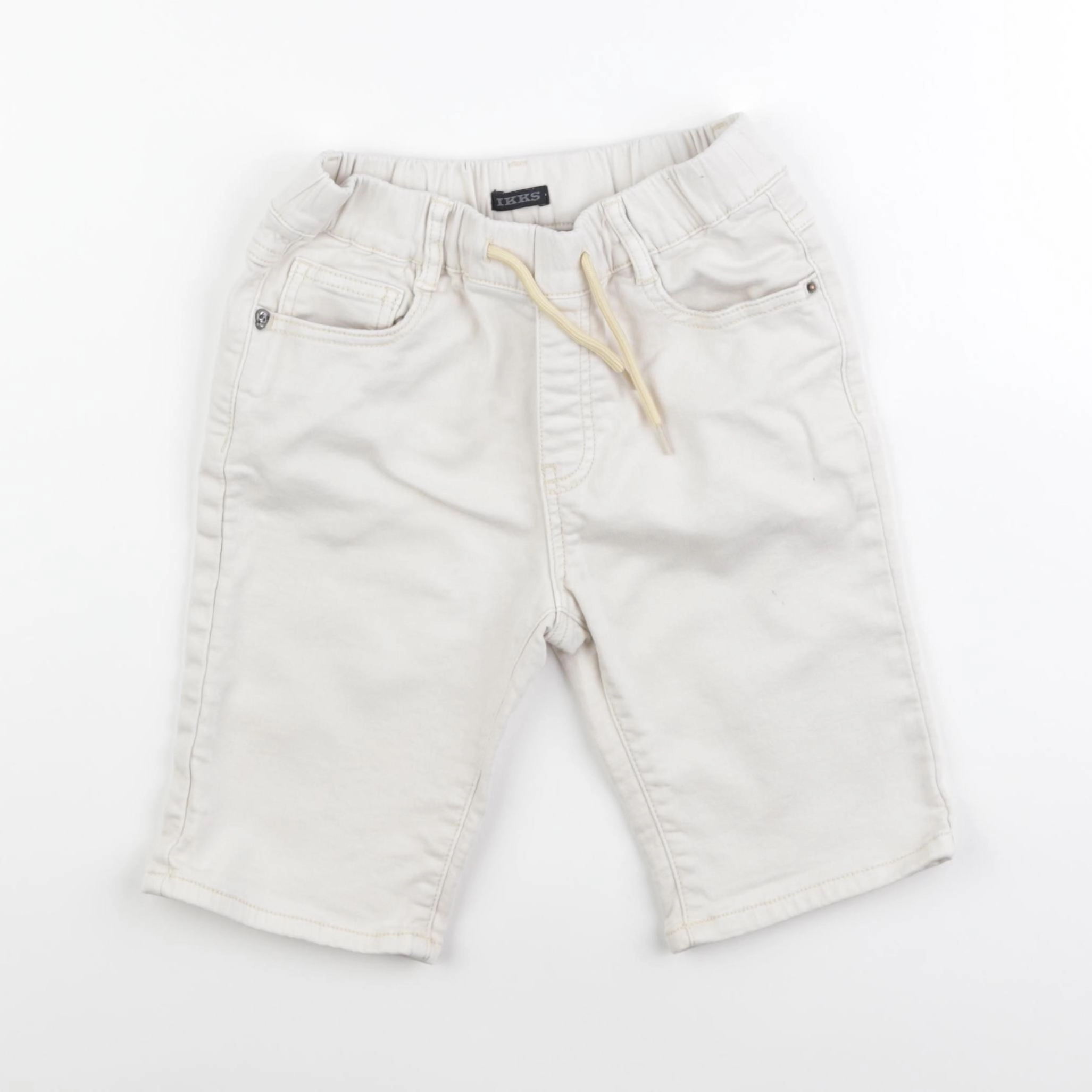 IKKS - short beige - 8 ans