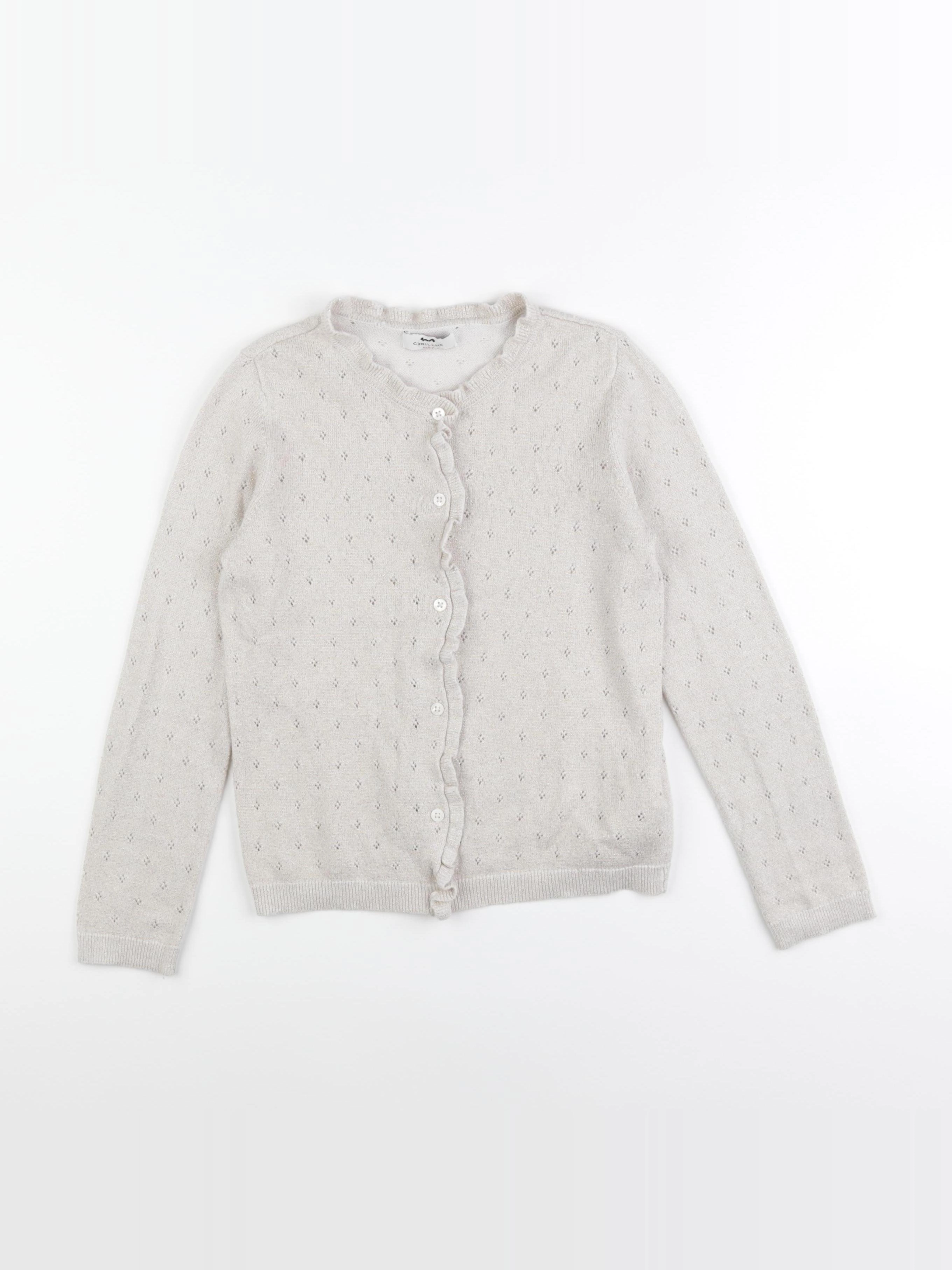 Cyrillus - gilet or - 10 ans