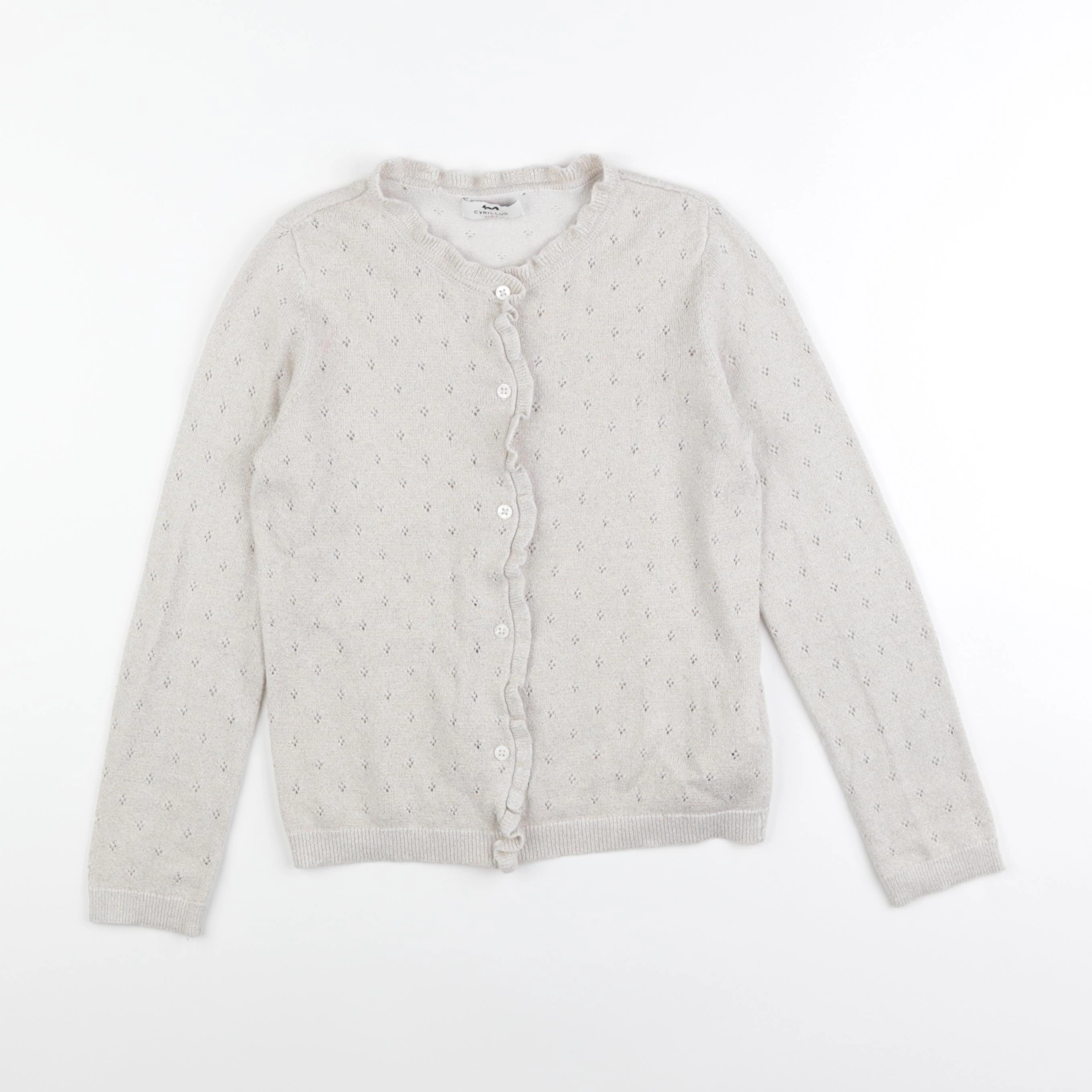 Cyrillus - gilet or - 10 ans