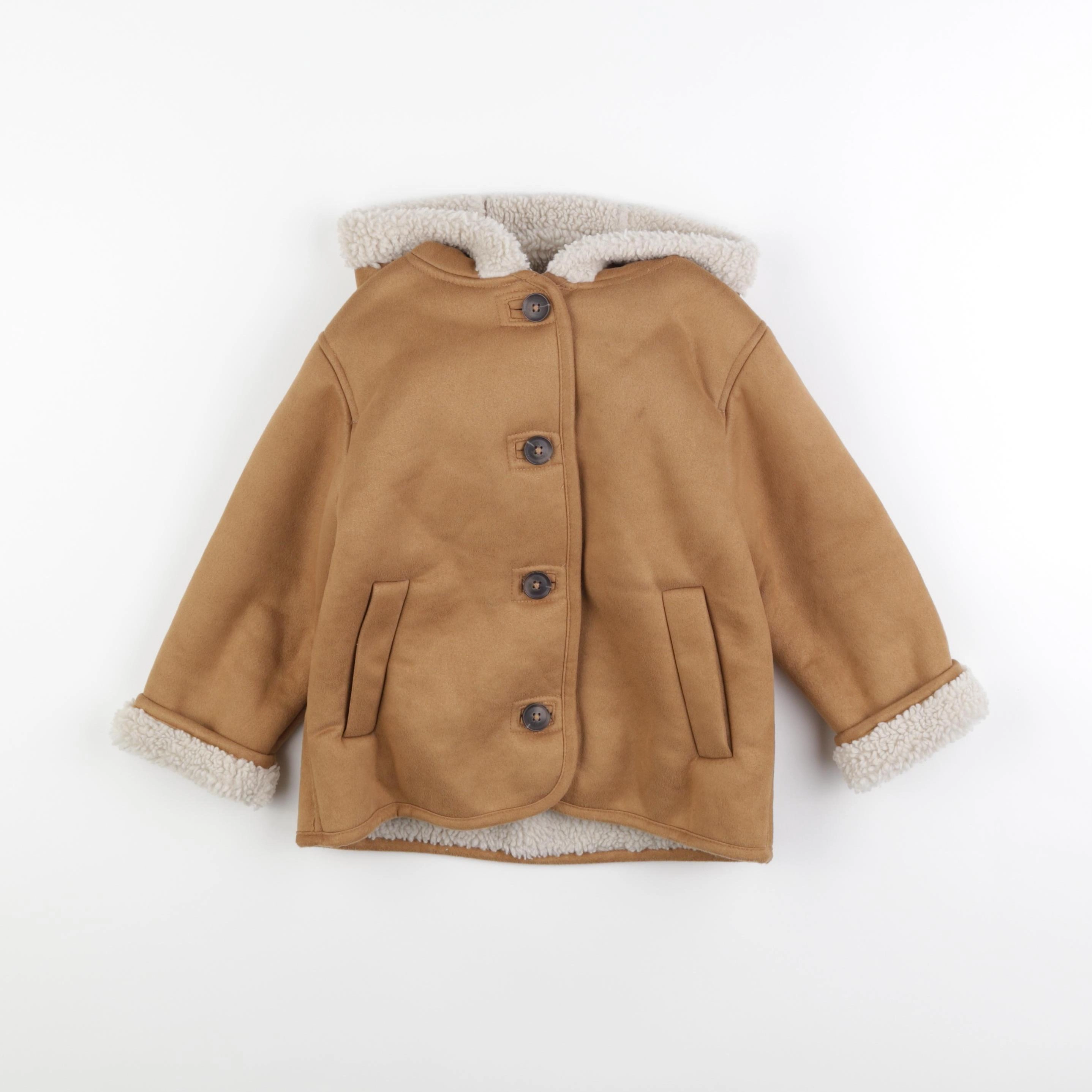 Zara - manteau marron - 5 ans