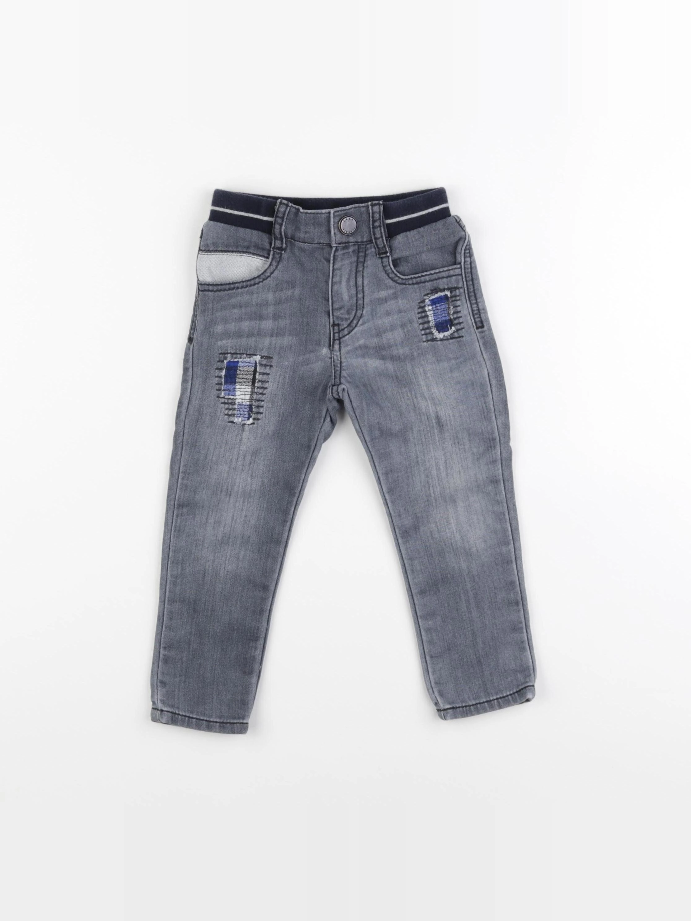 IKKS - jean gris - 2 ans