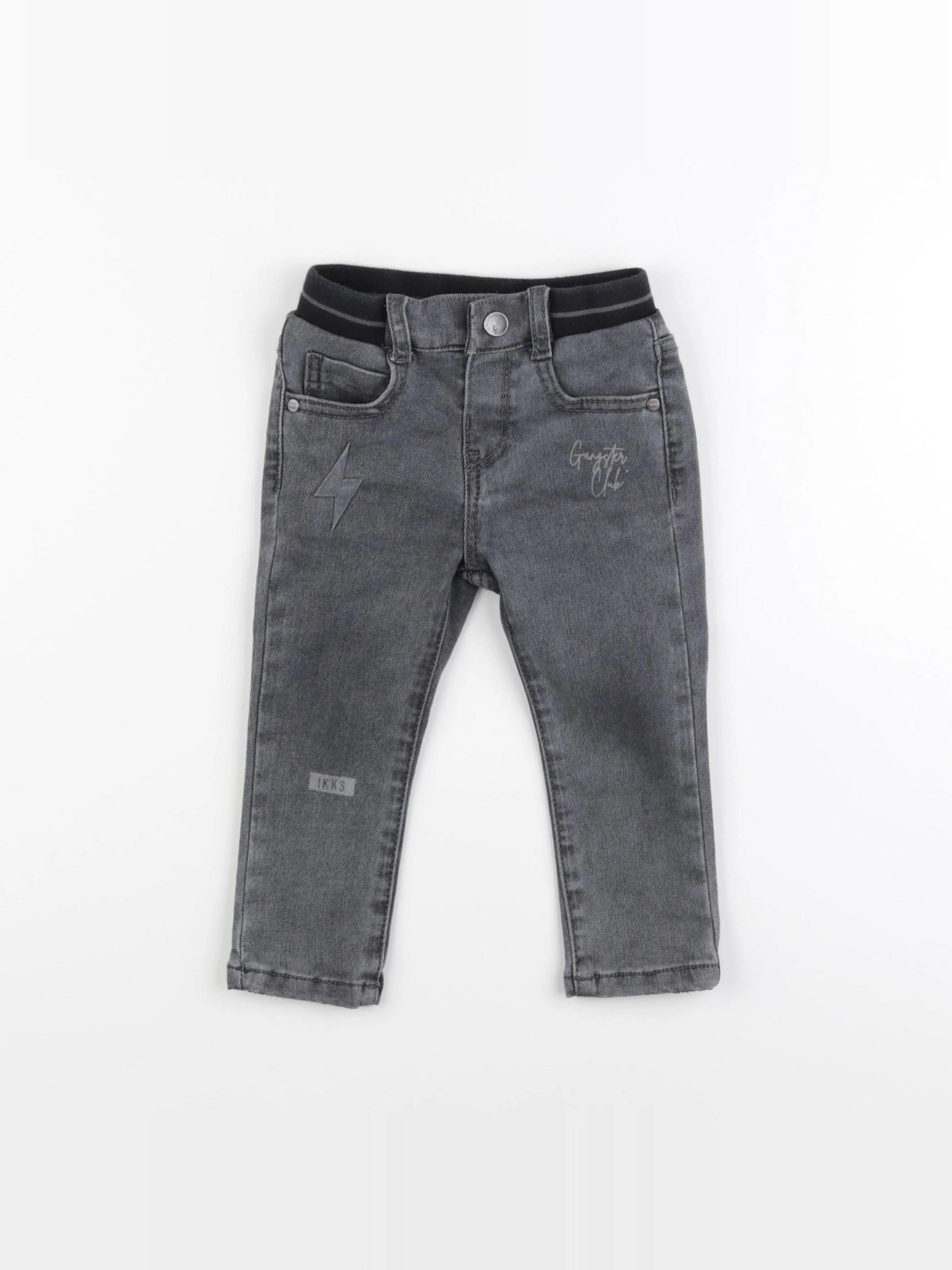 IKKS - jean gris - 2 ans