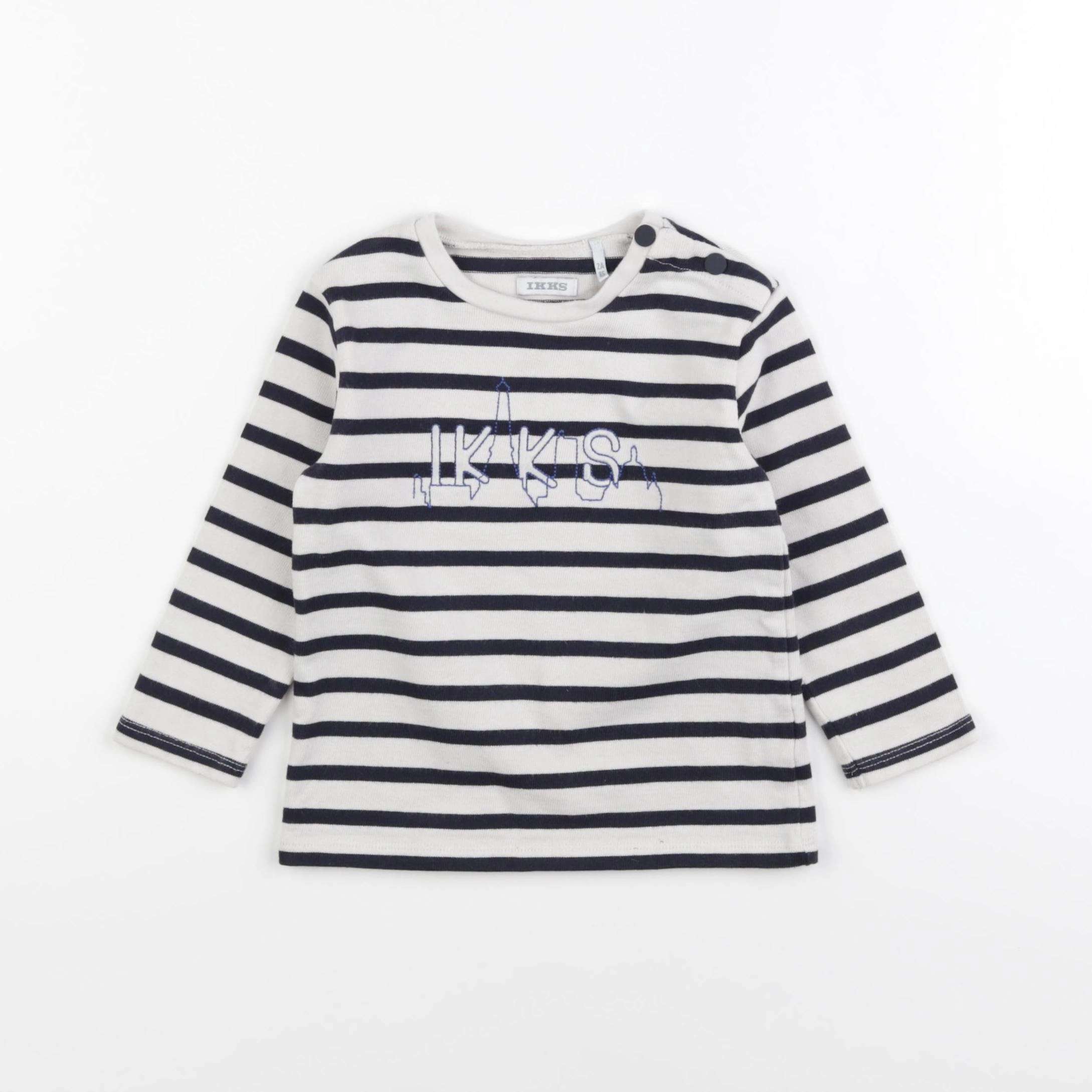 IKKS - sweat beige - 2 ans