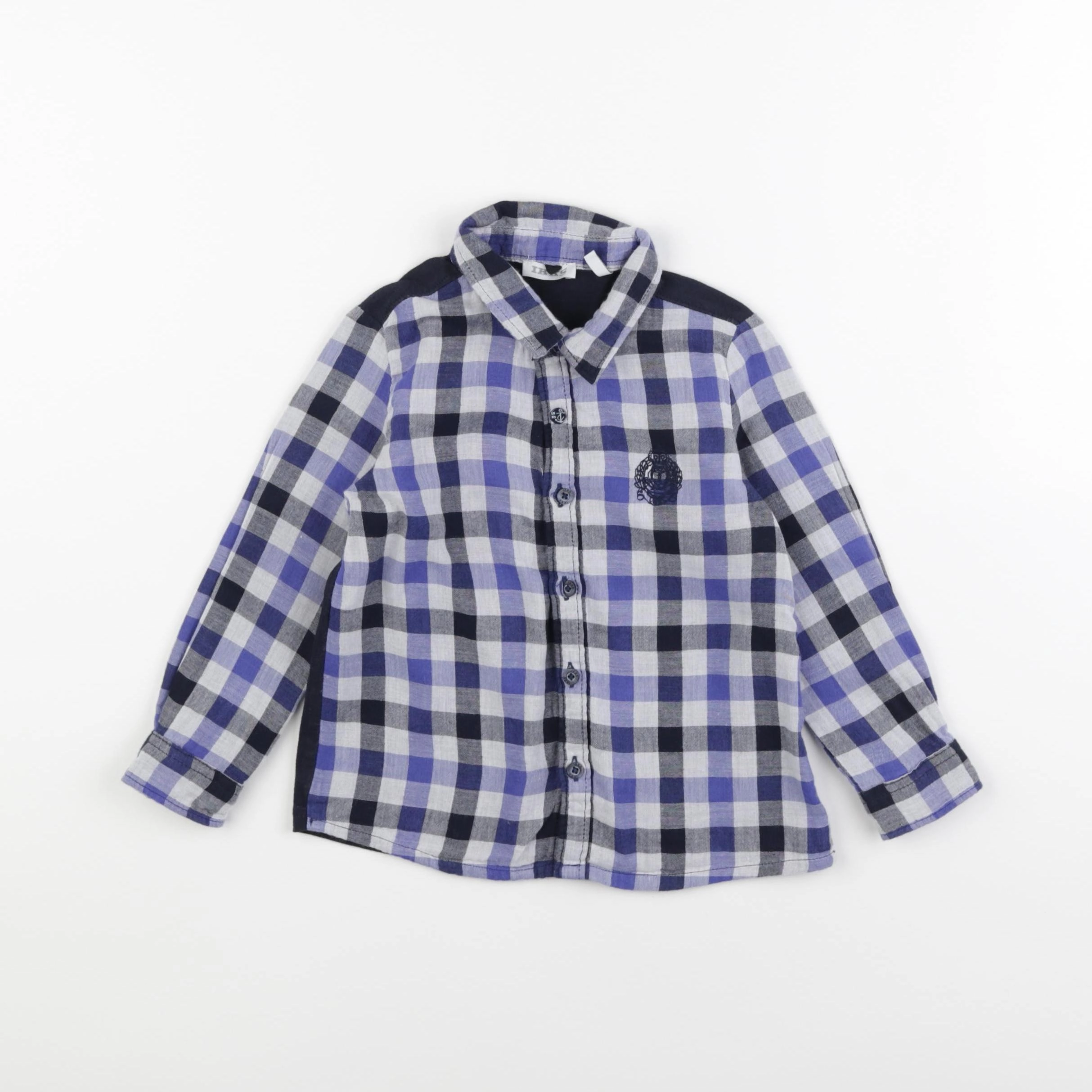 IKKS - chemise bleu - 2 ans