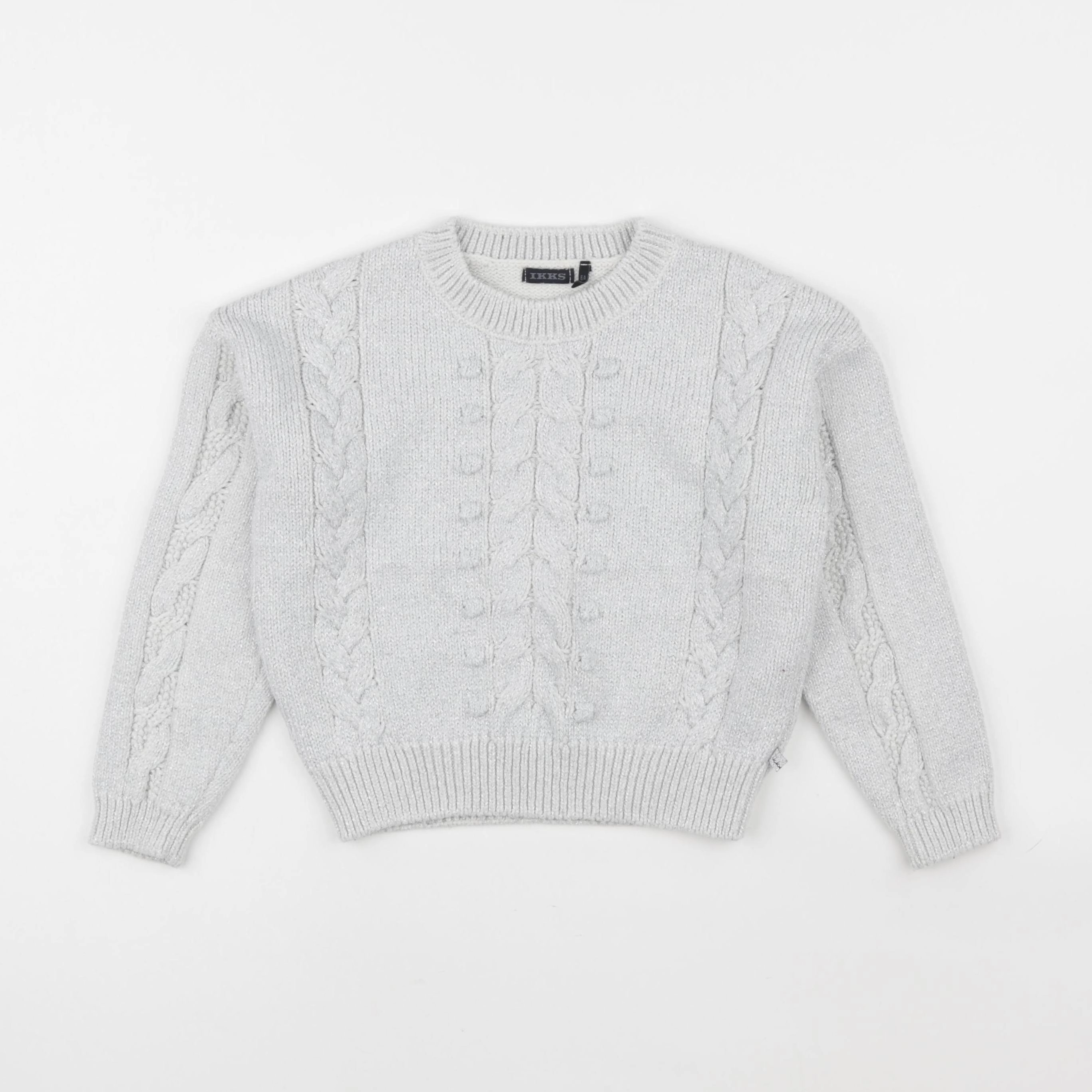 IKKS - pull argent - 6 ans