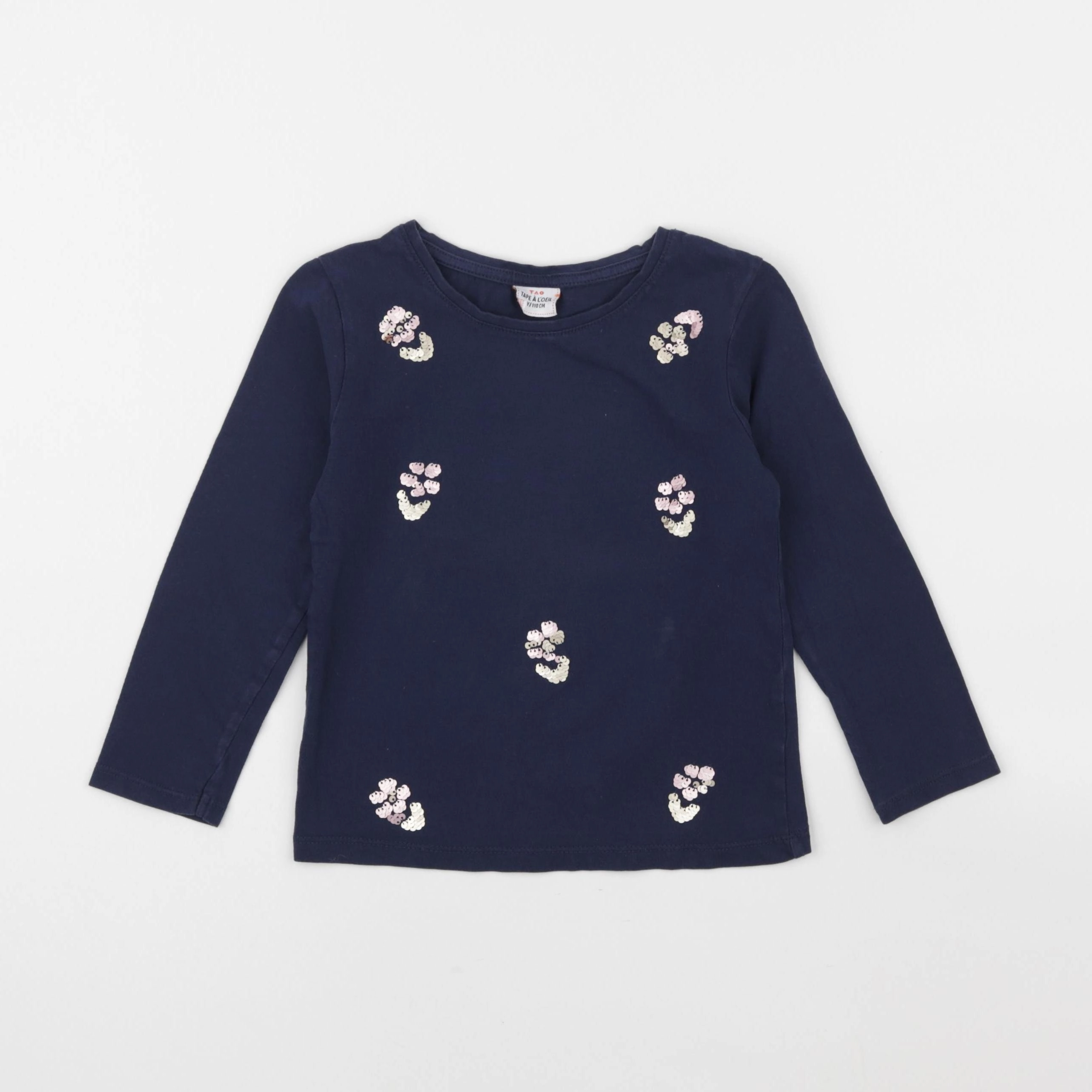 Tape à l'oeil - tee-shirt bleu - 5 ans