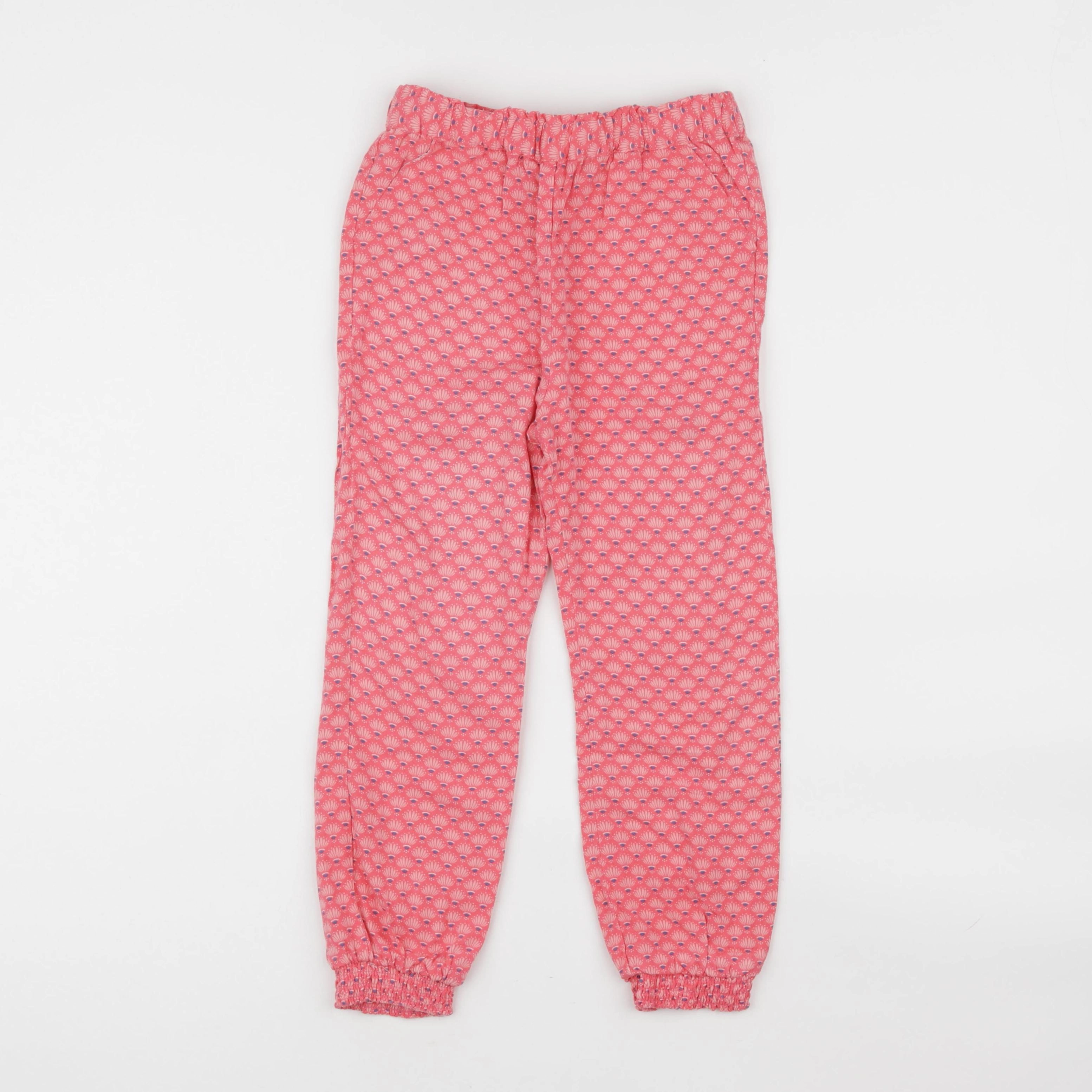 Okaidi - pantalon rose - 7 ans