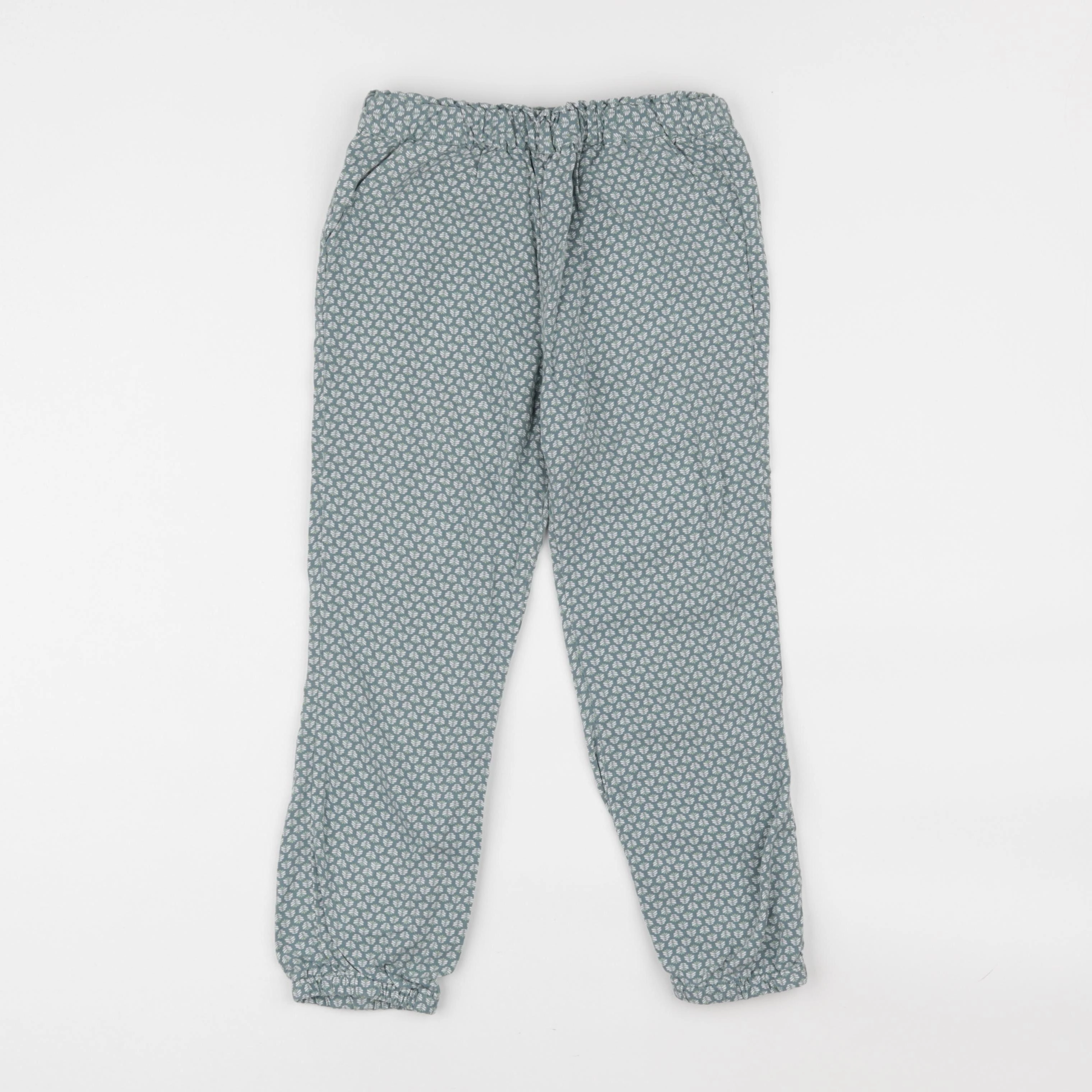 Okaidi - pantalon bleu - 7 ans