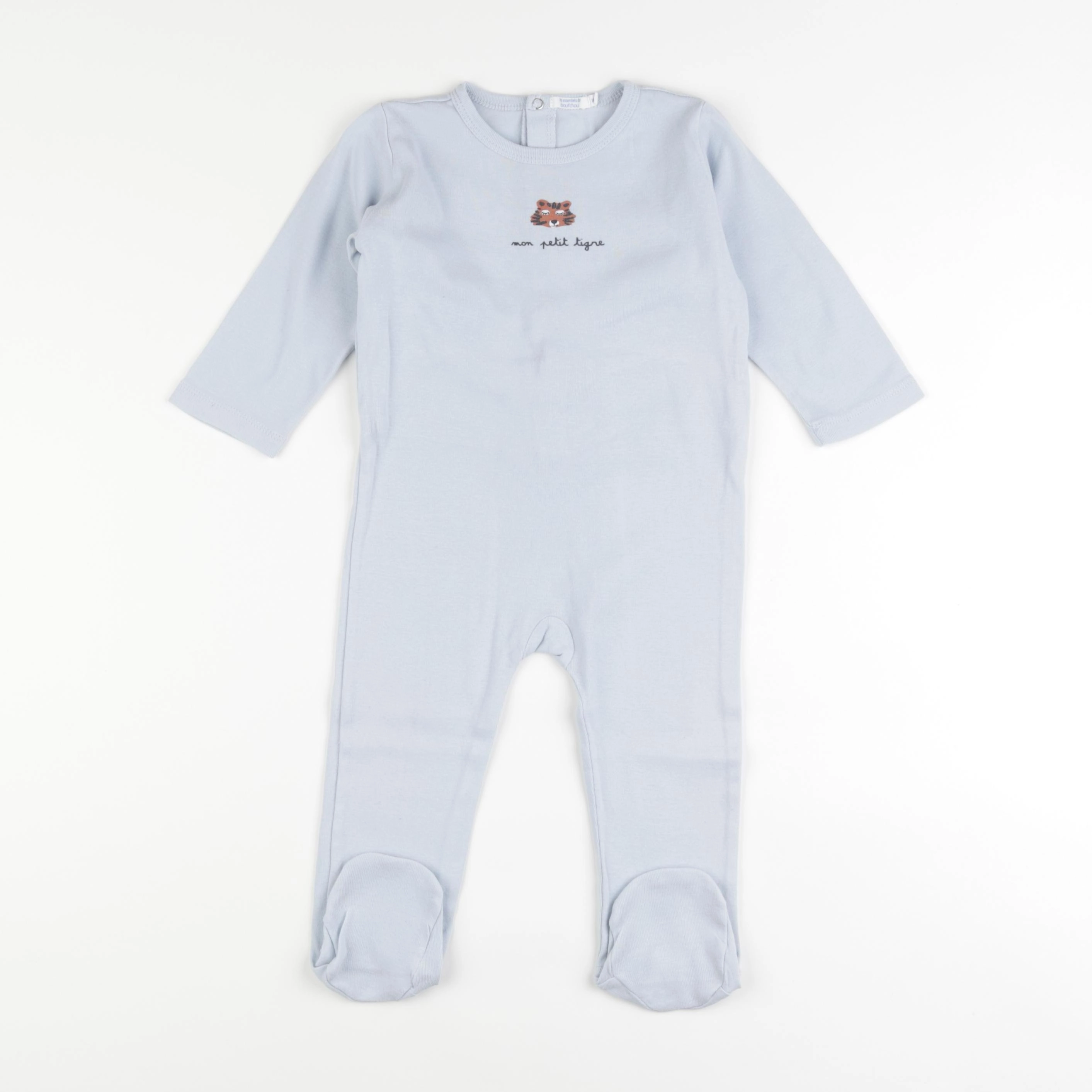 Boutchou - pyjama coton bleu - 18 mois
