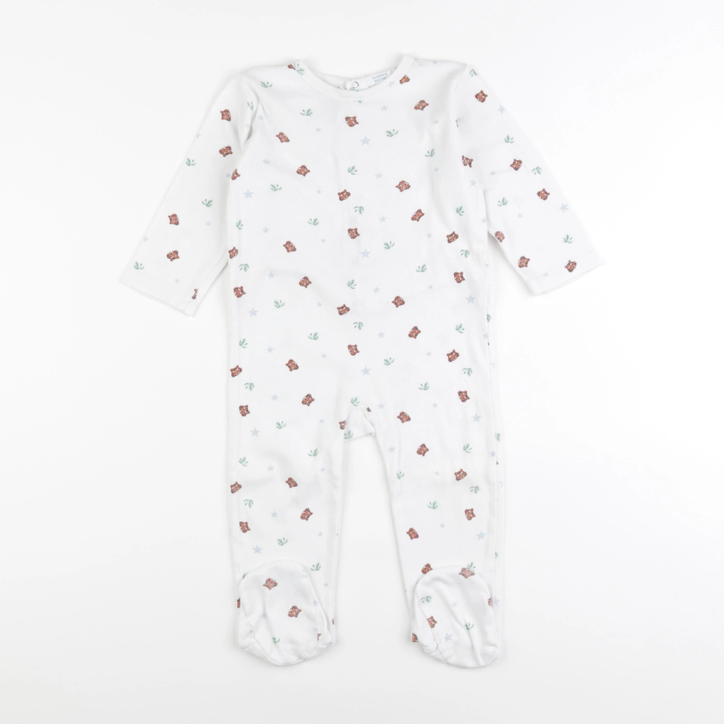 Boutchou - pyjama coton multicolore - 12 mois