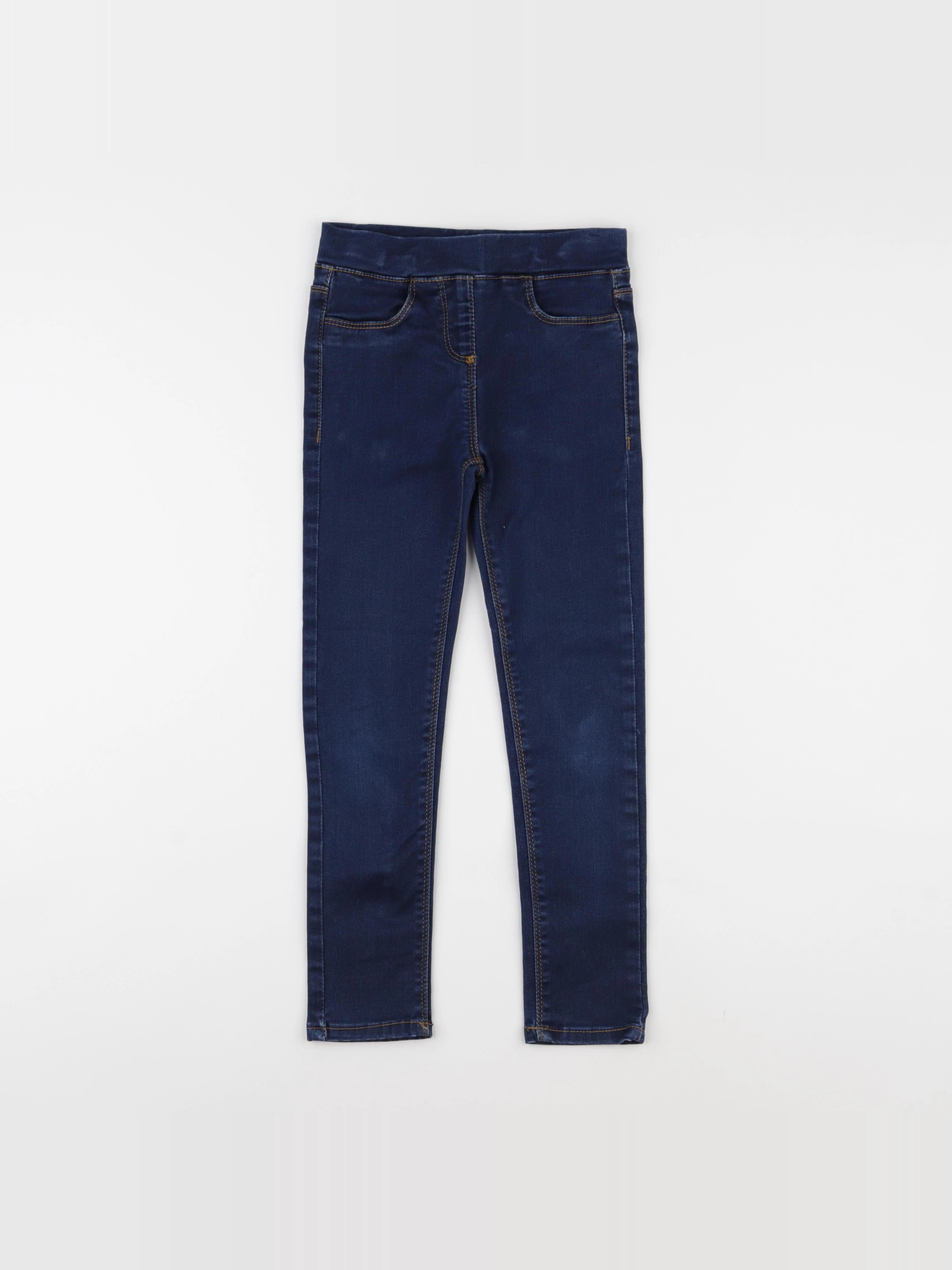 Vertbaudet - jegging bleu - 7 ans