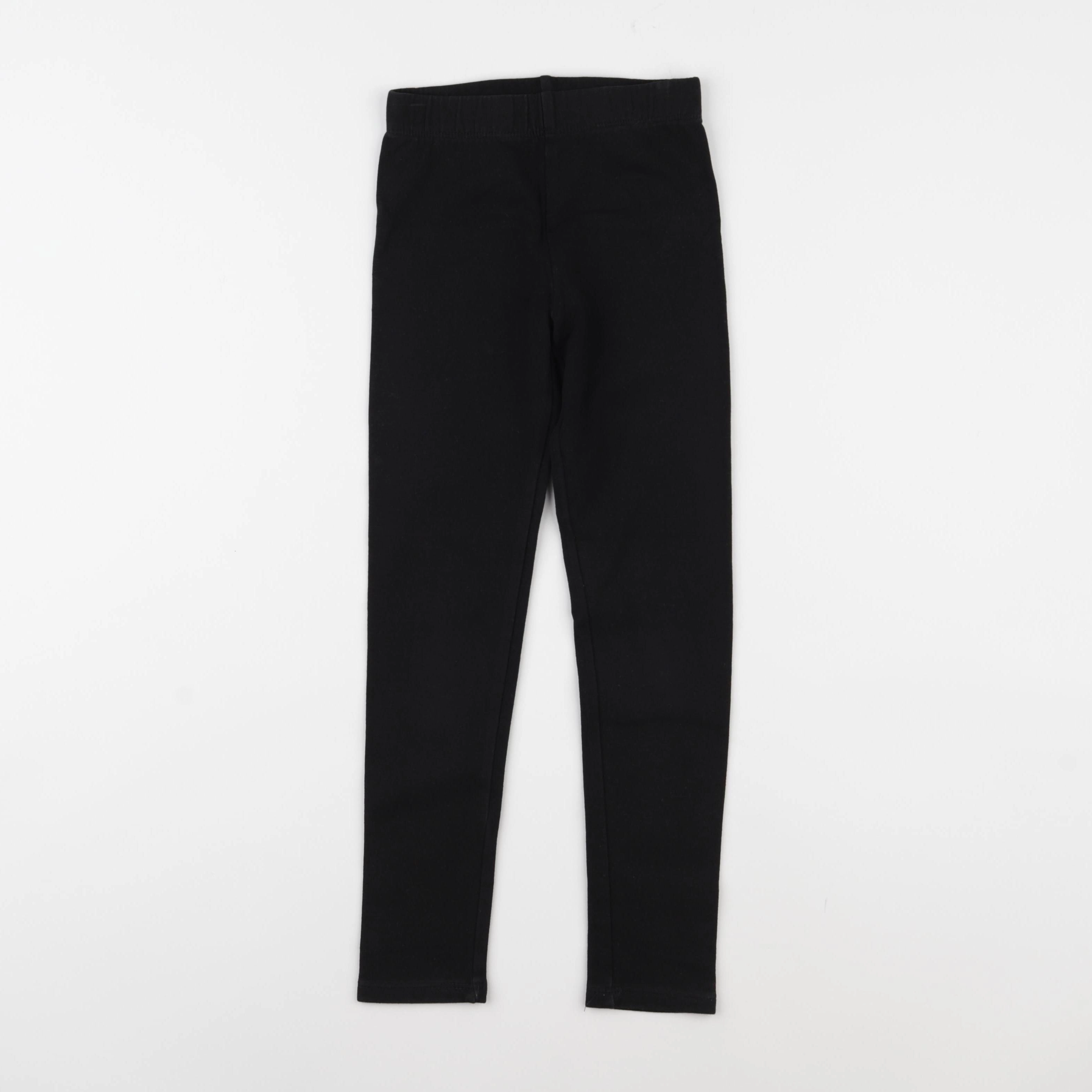 H&M - legging noir - 6/7 ans