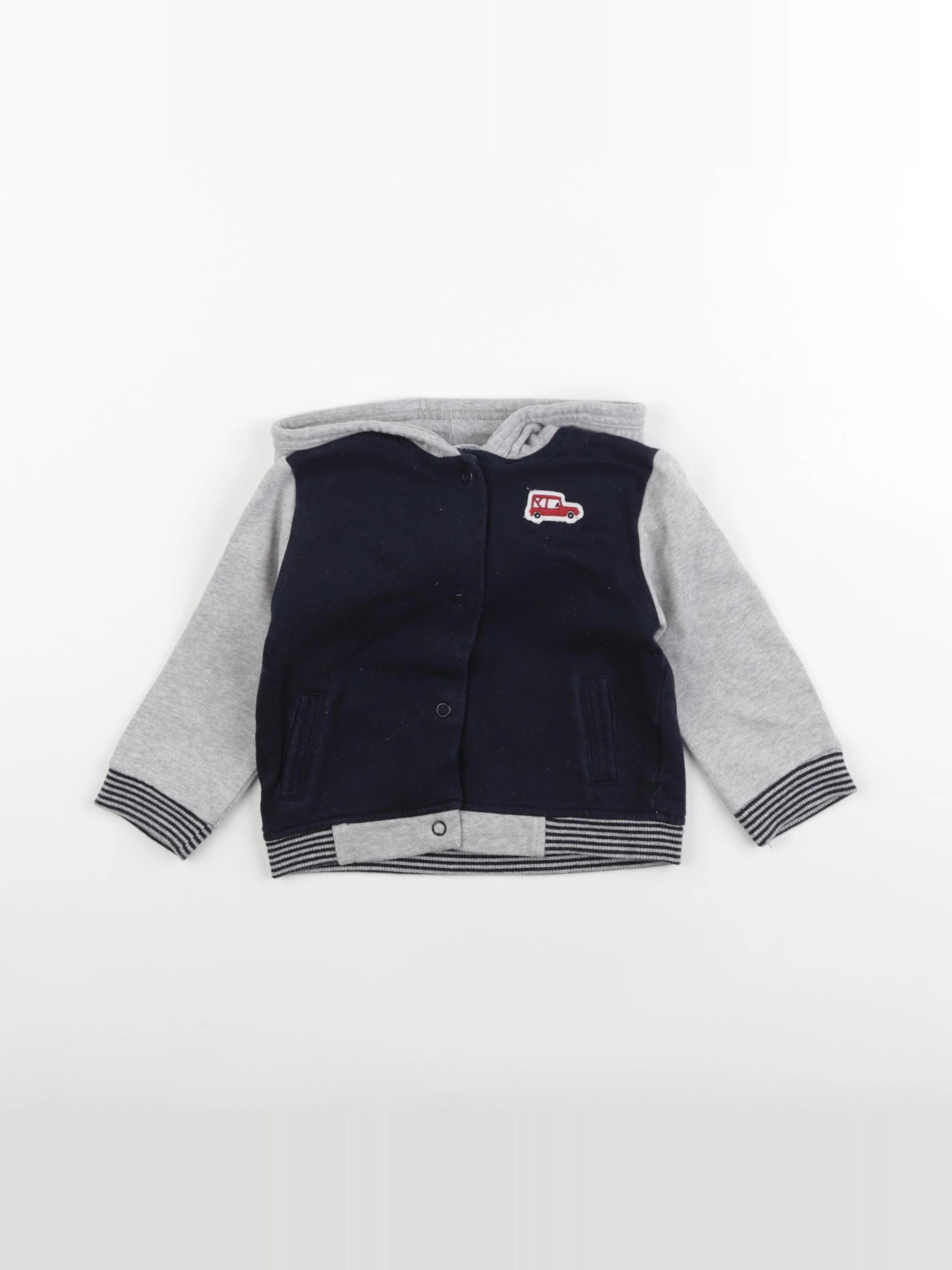 Boutchou - sweat multicolore - 18 mois