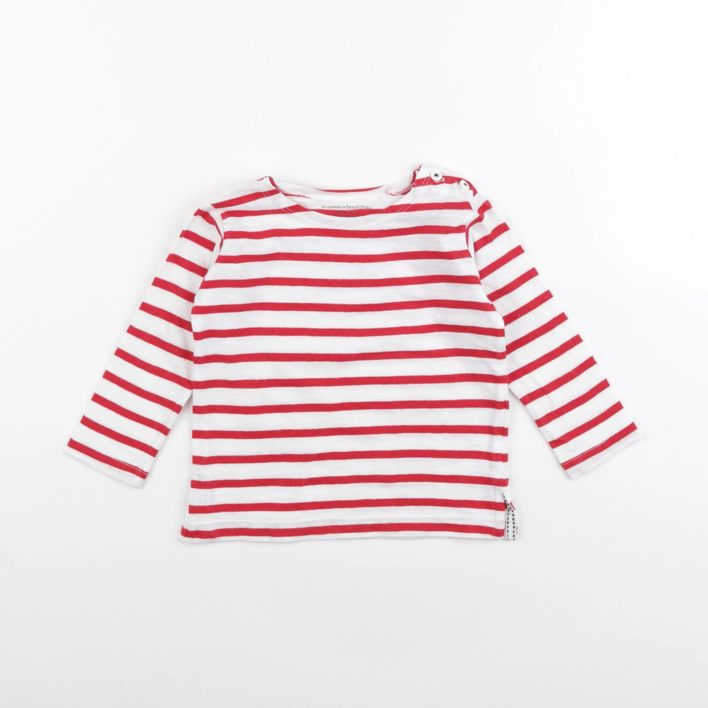 Boutchou - tee-shirt rouge - 18 mois
