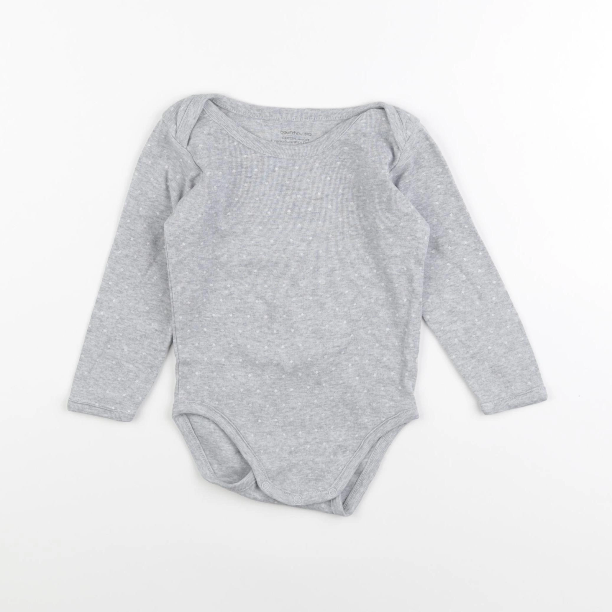 Boutchou - body gris - 24 mois