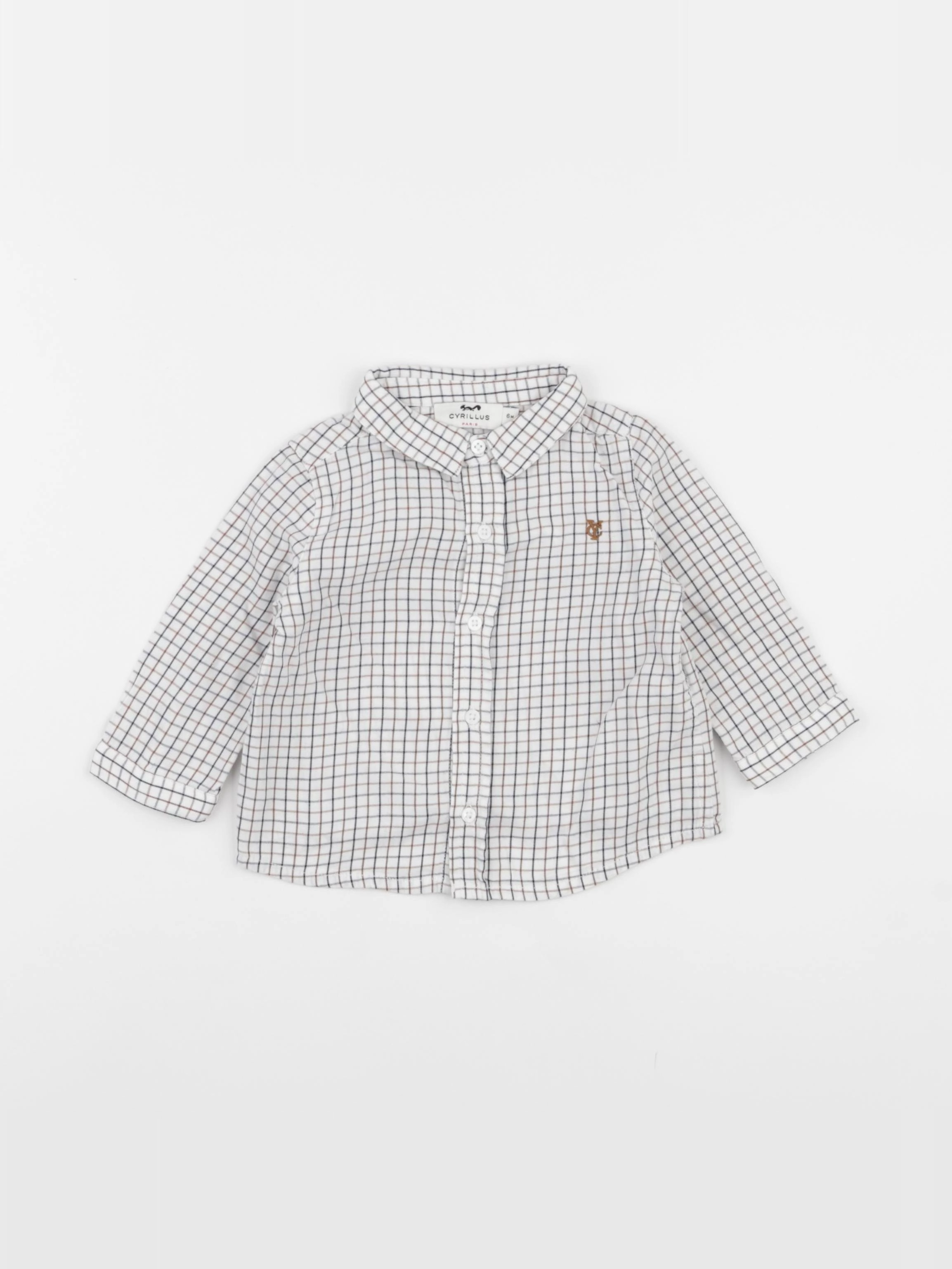 Cyrillus - chemise blanc - 6 mois