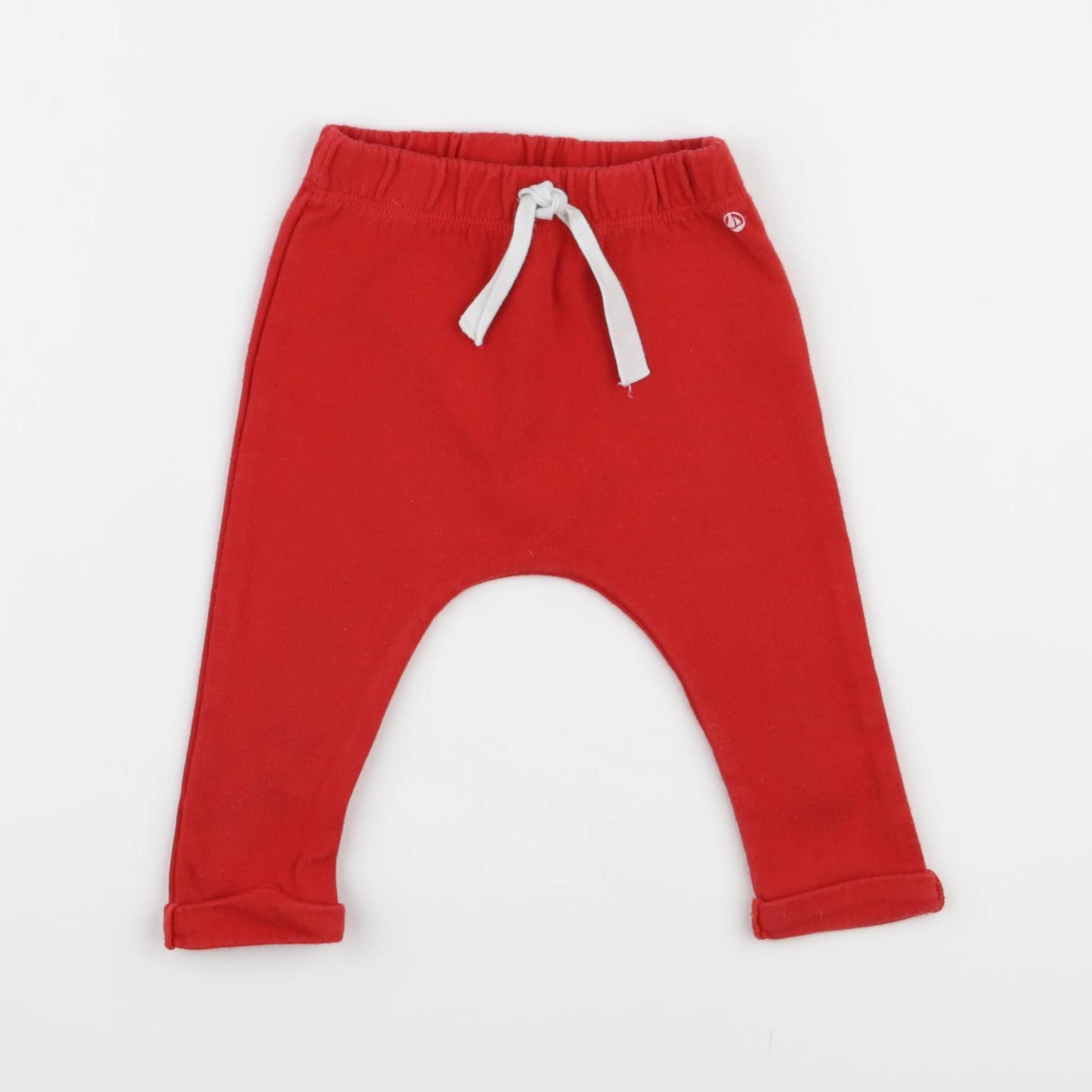 Petit Bateau - sarouel rouge - 6 mois