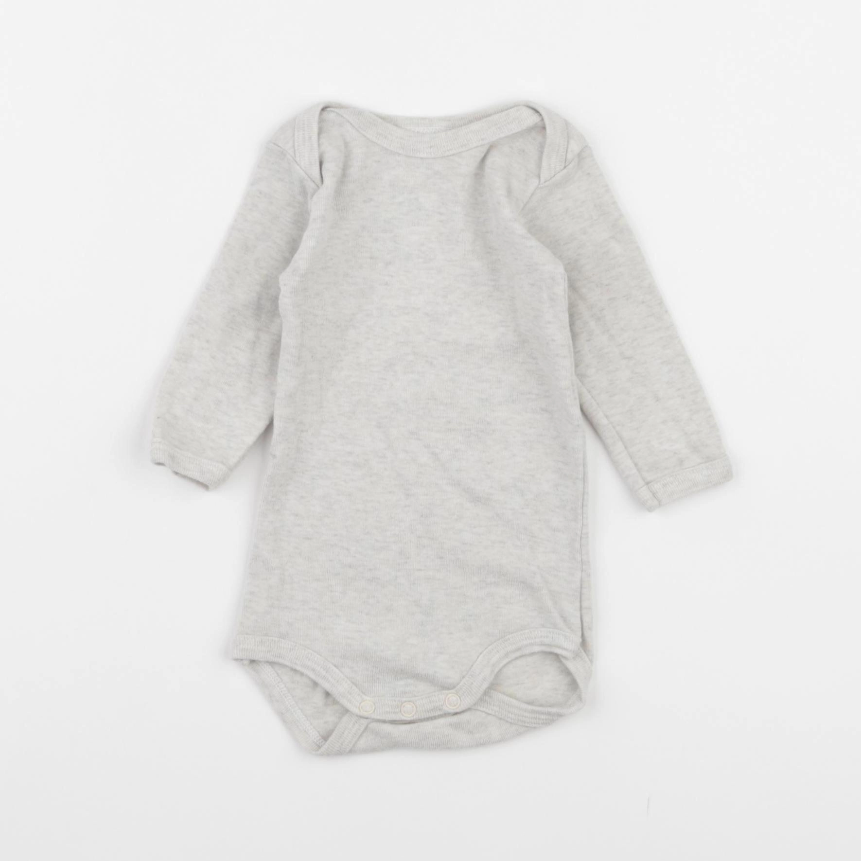 Petit Bateau - body beige - 3 mois