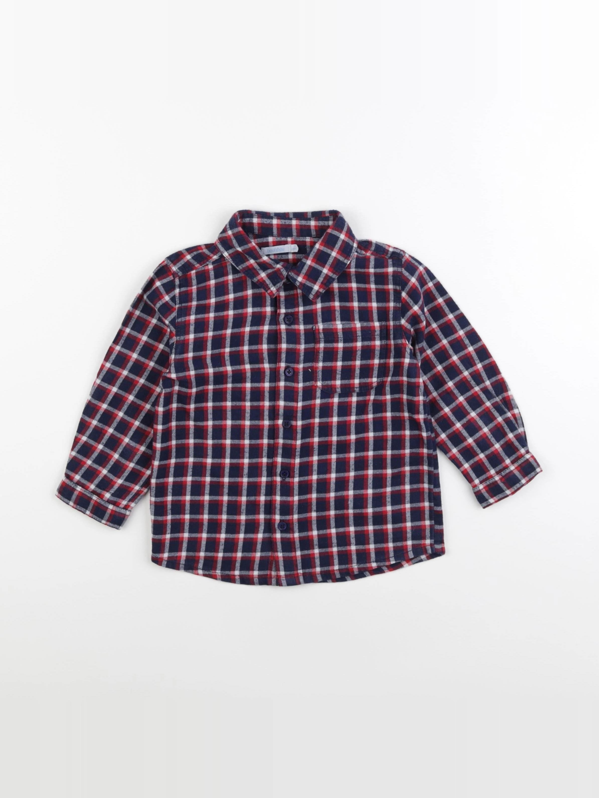 Boutchou - chemise multicolore - 24 mois