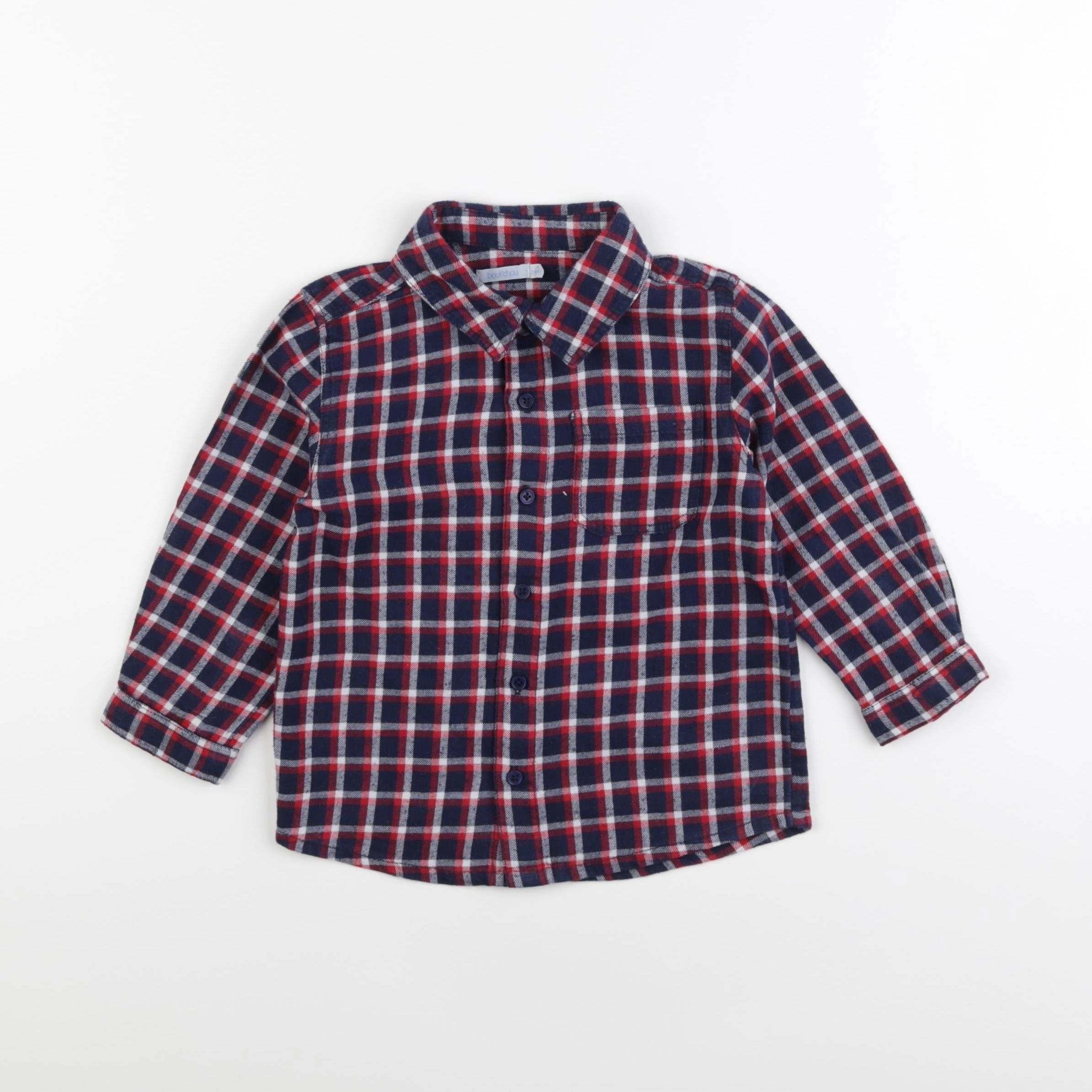 Boutchou - chemise multicolore - 24 mois