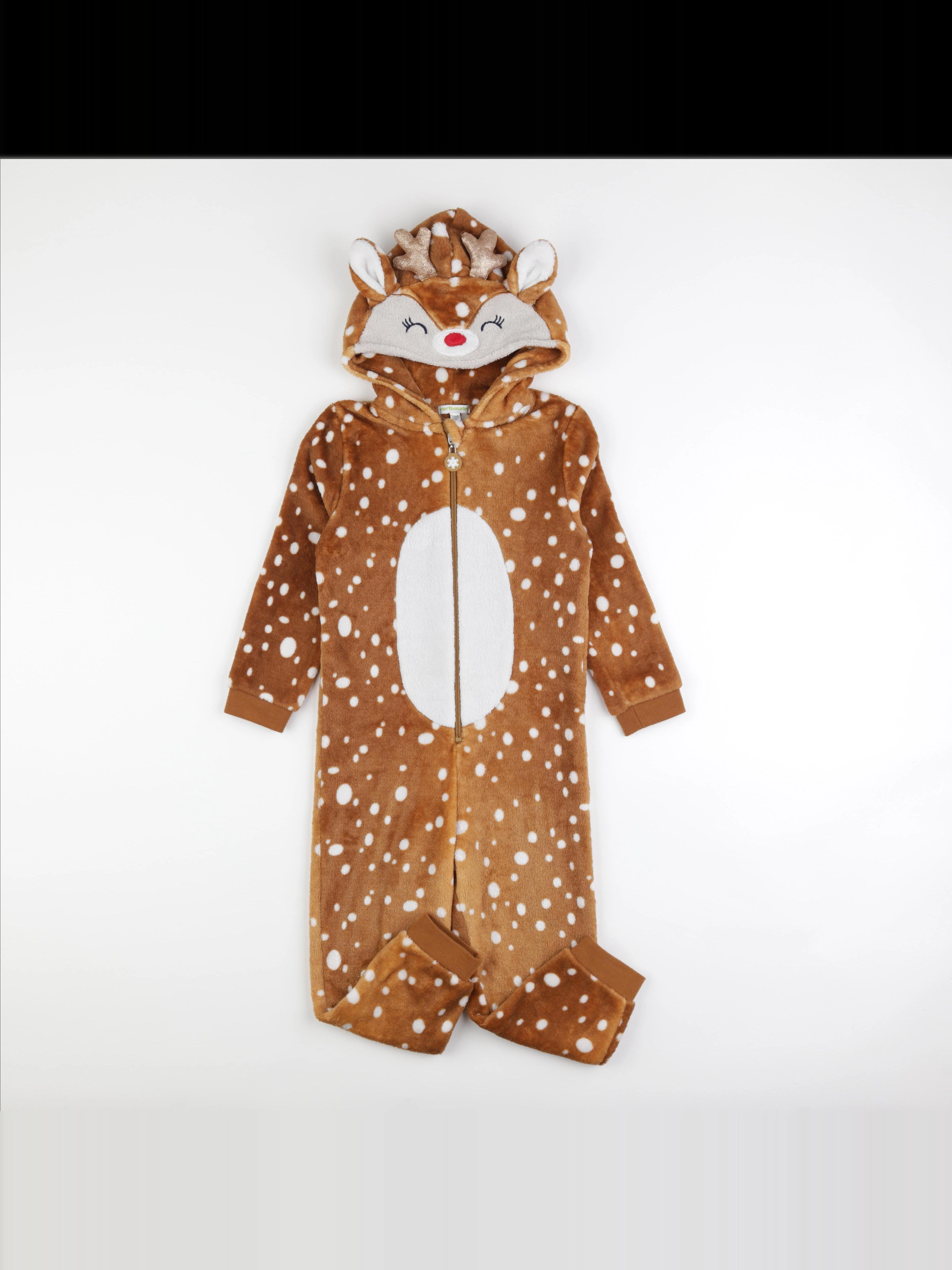 Vertbaudet - sur-pyjama marron - 6 ans