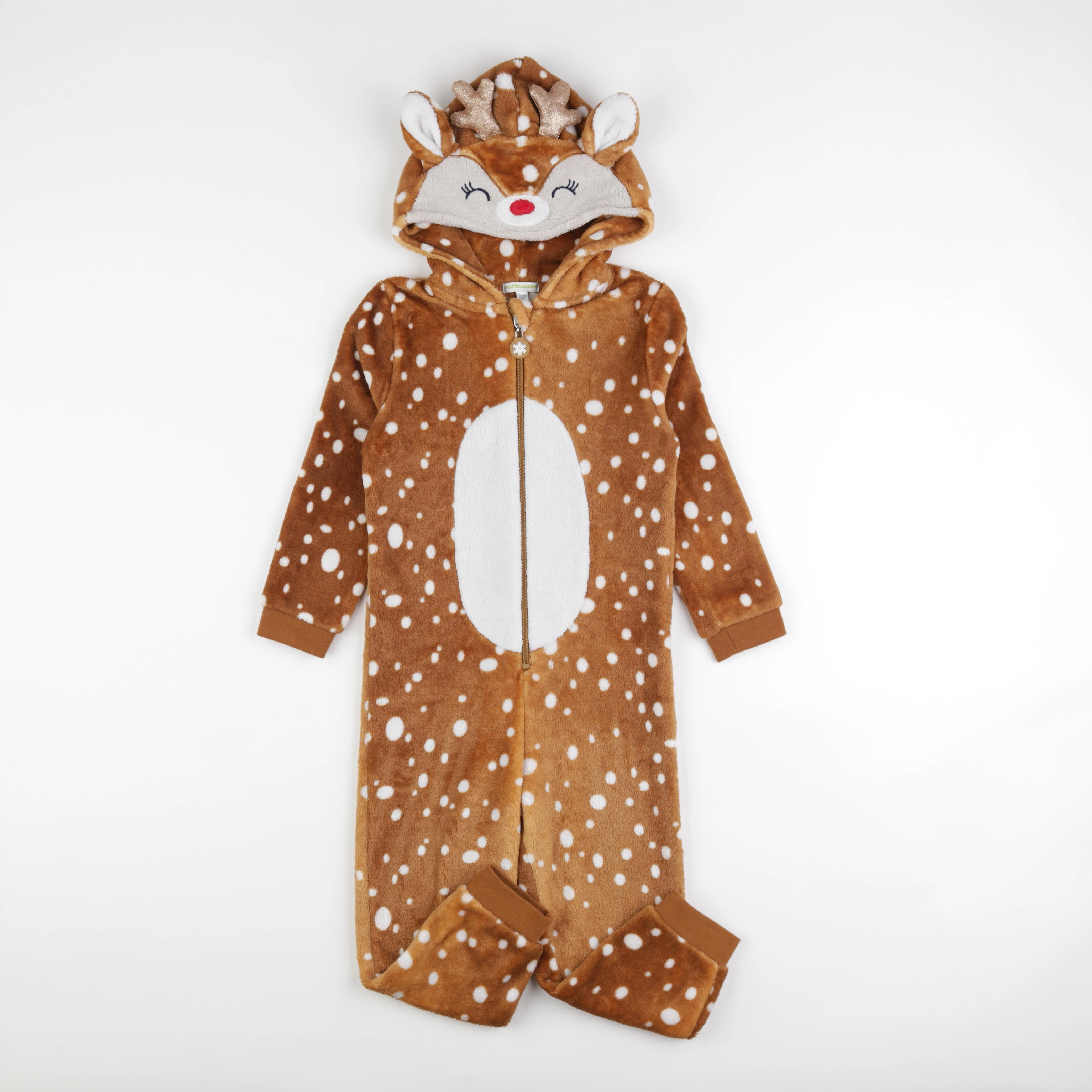 Vertbaudet - sur-pyjama marron - 6 ans