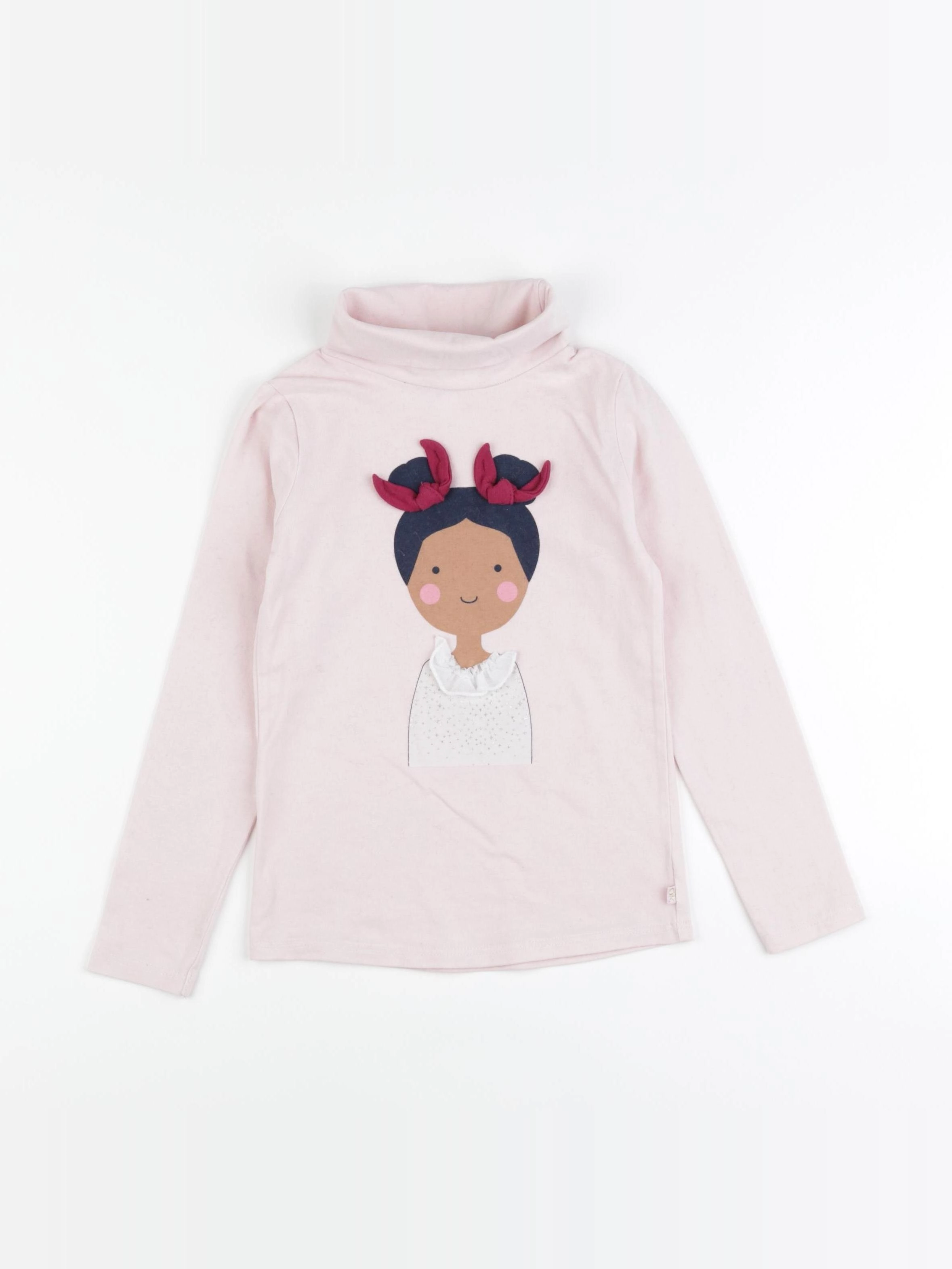 Okaidi - sous-pull rose - 6 ans
