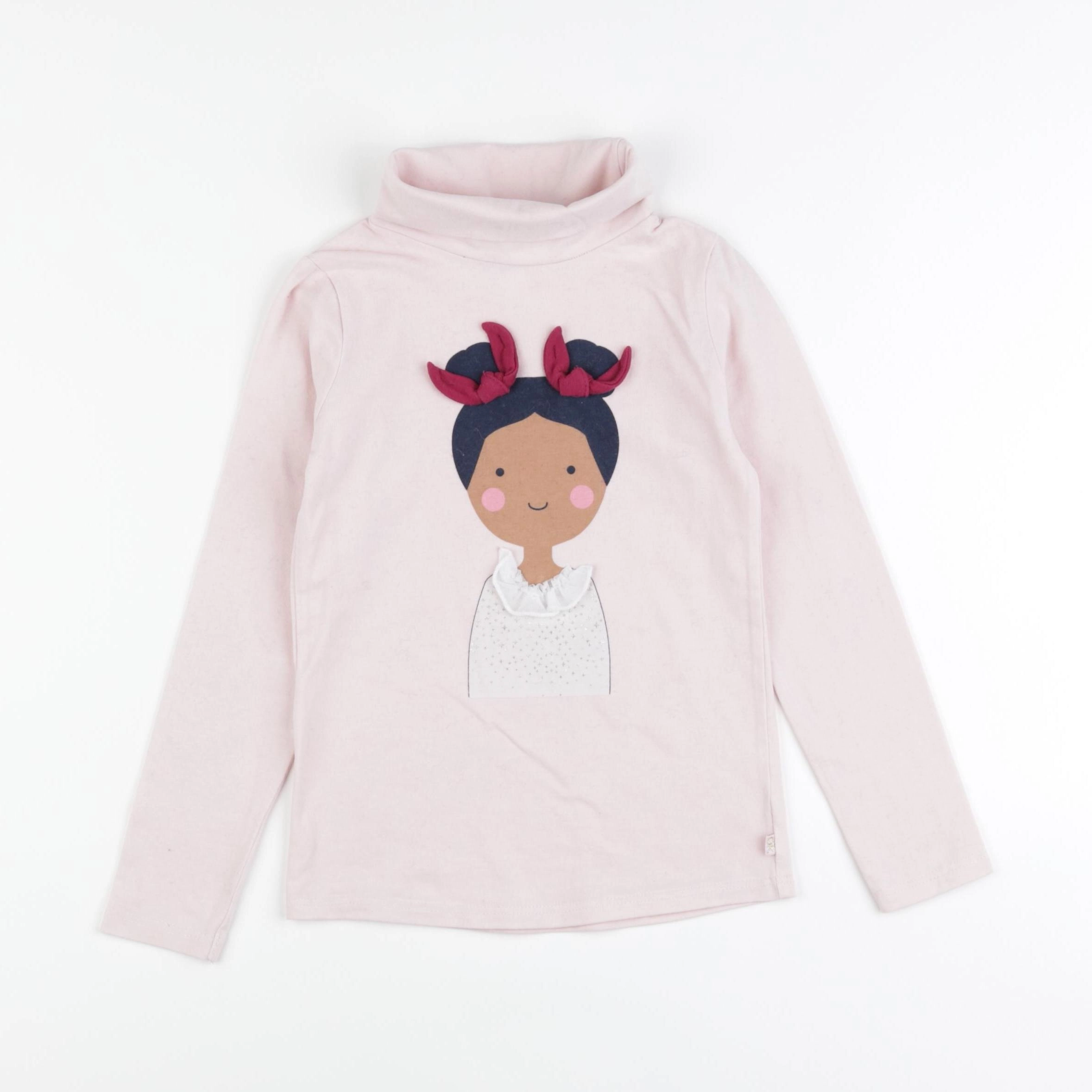 Okaidi - sous-pull rose - 6 ans