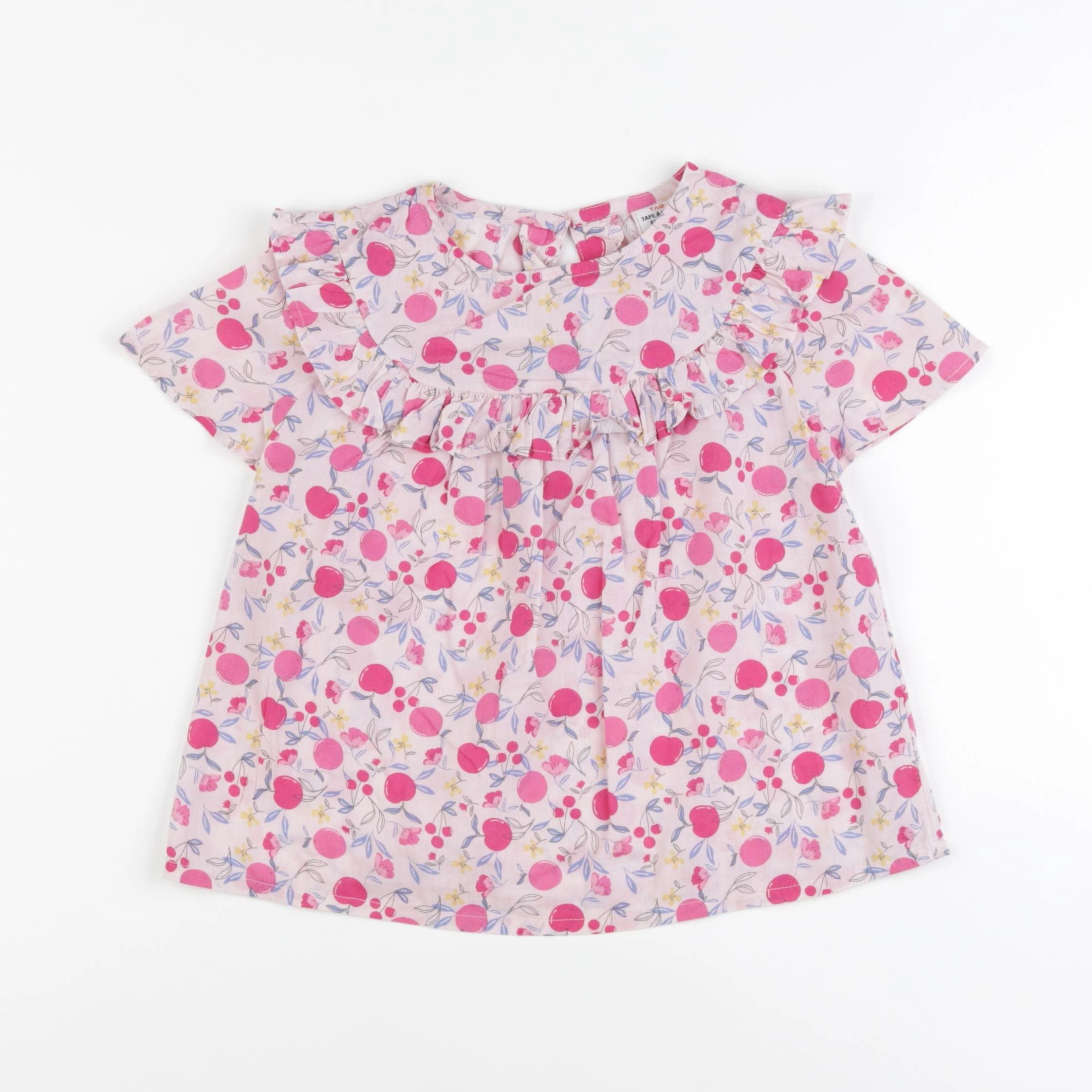 Tape à l'oeil - blouse rose - 6 ans