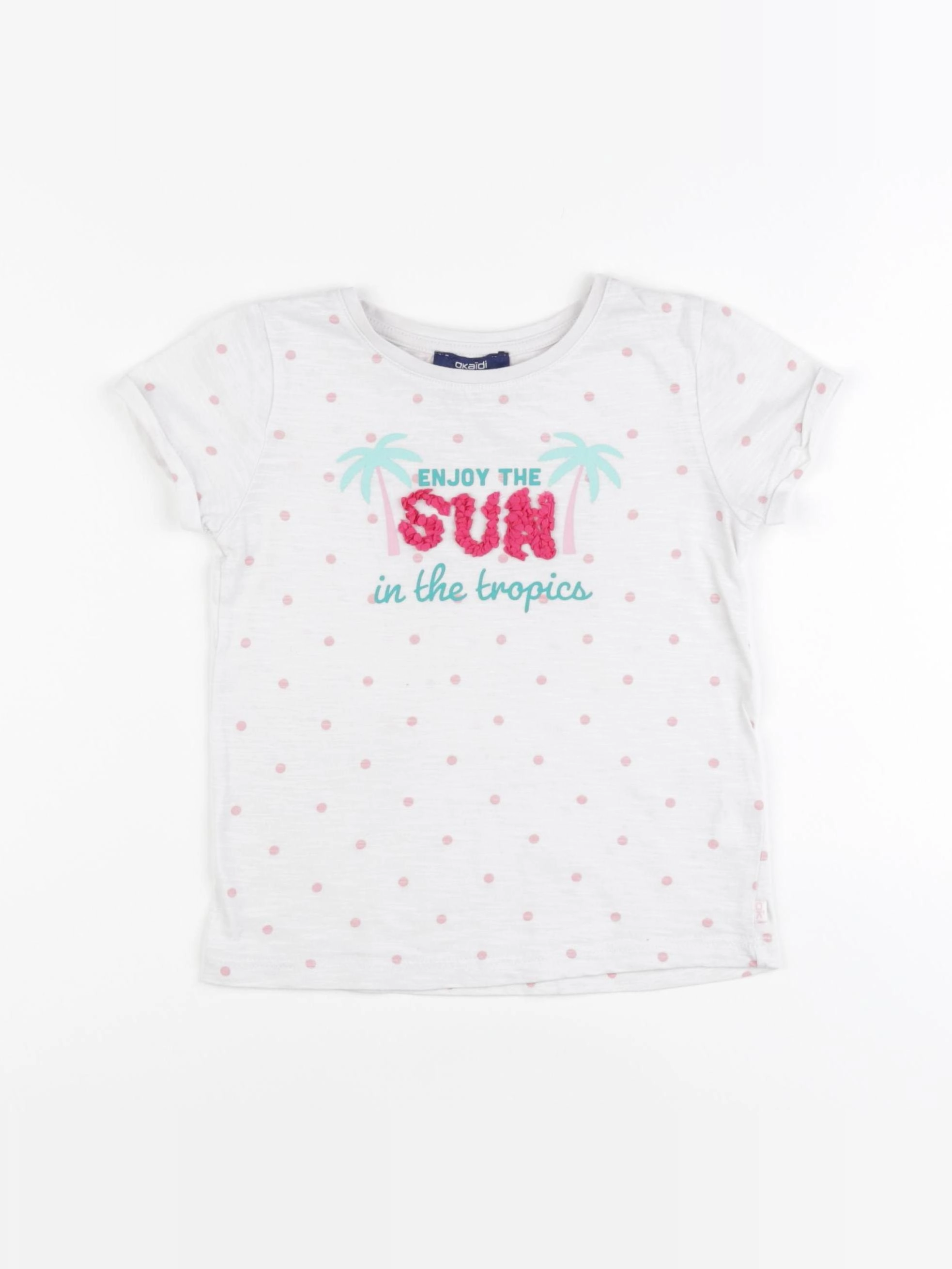 Okaidi - tee-shirt multicolore - 5 ans