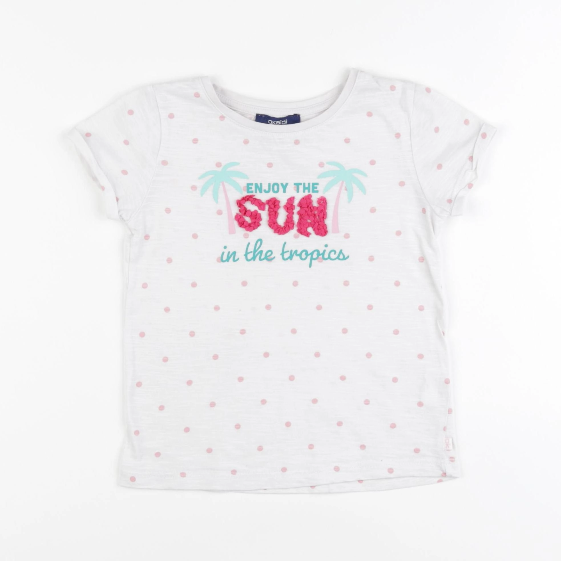 Okaidi - tee-shirt multicolore - 5 ans
