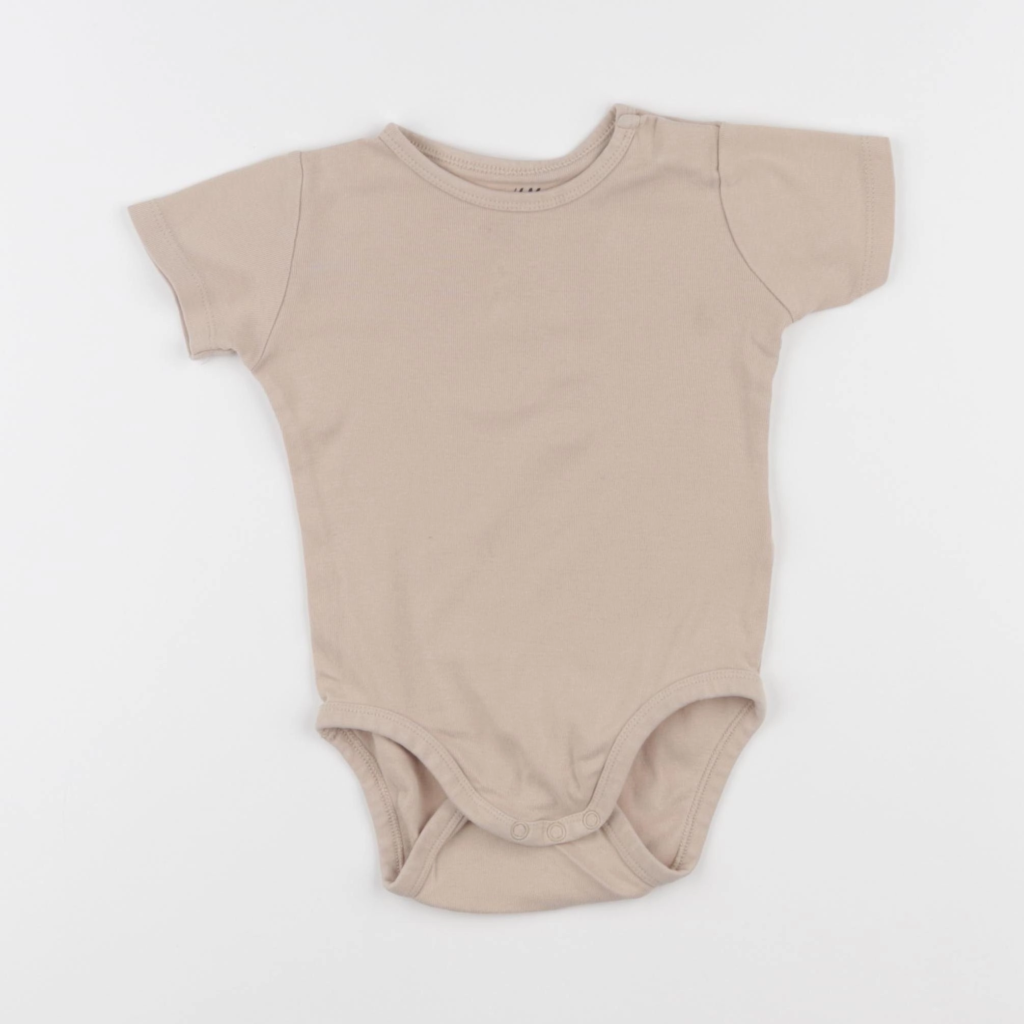 H&M - body marron - 9/12 mois