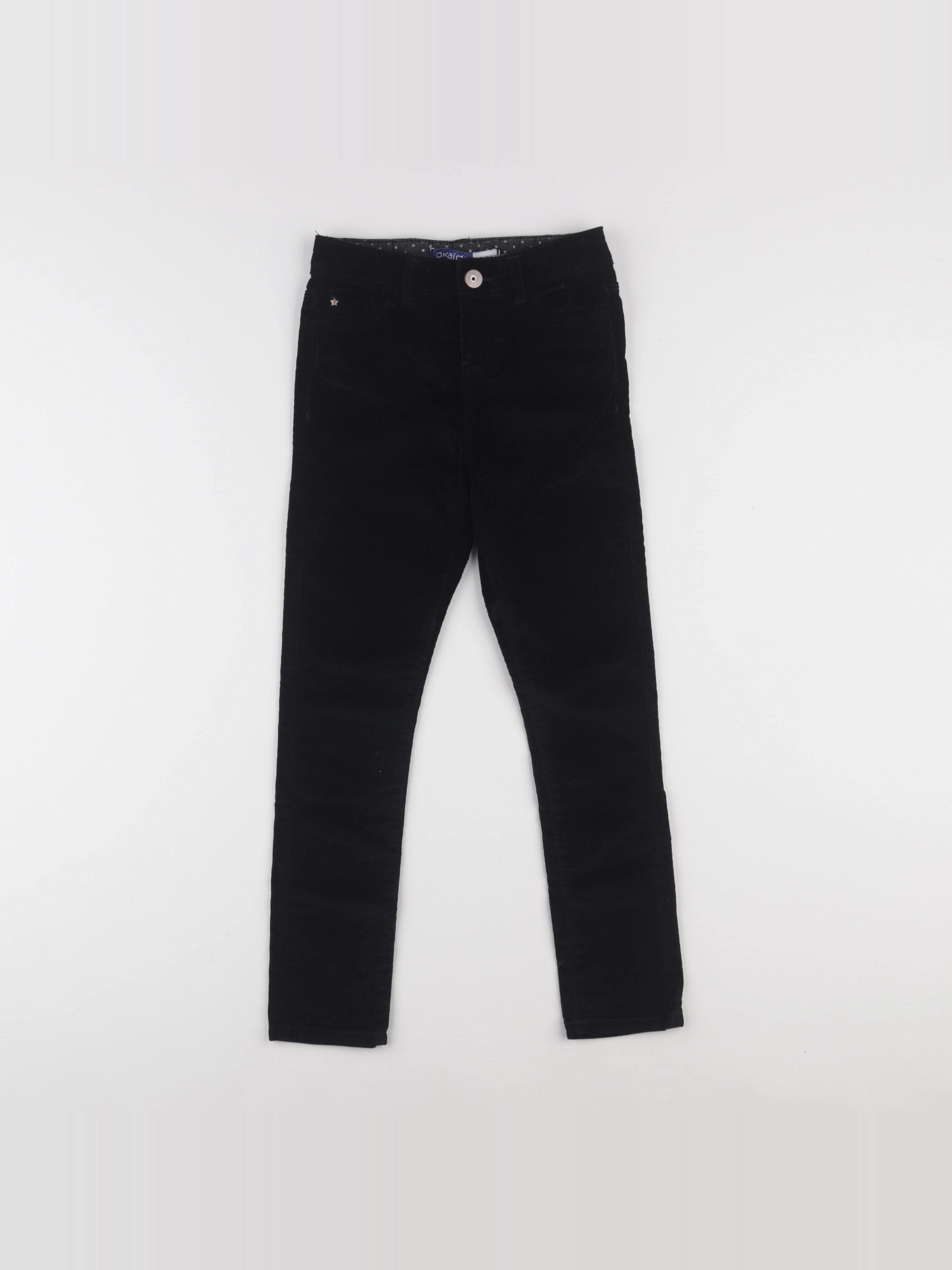 Okaidi - pantalon bleu - 7 ans