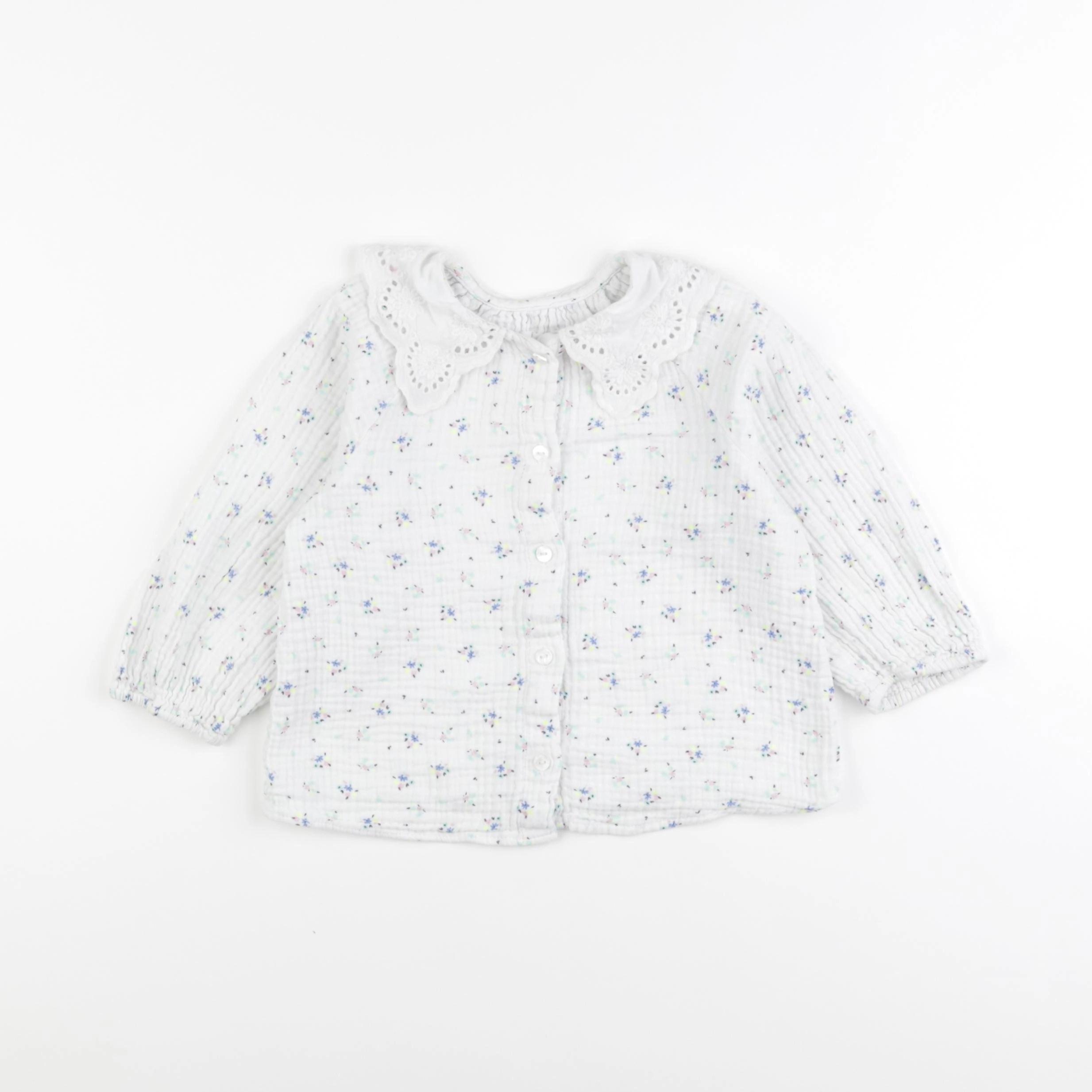 Zara - blouse blanc - 3/4 ans
