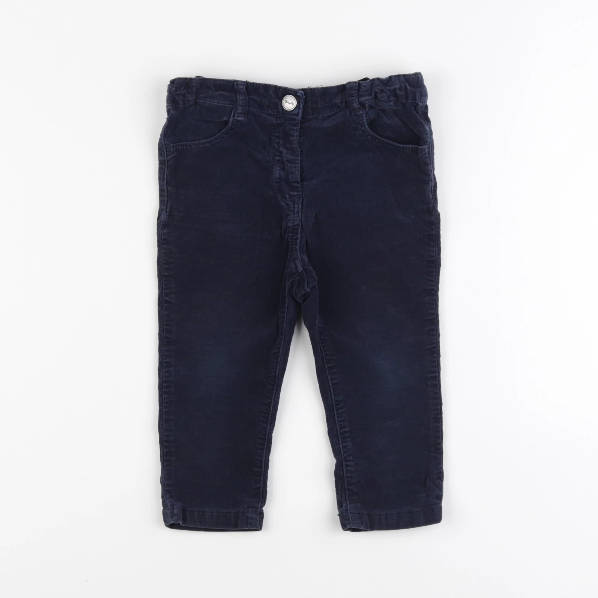 Cyrillus - pantalon bleu - 24 mois